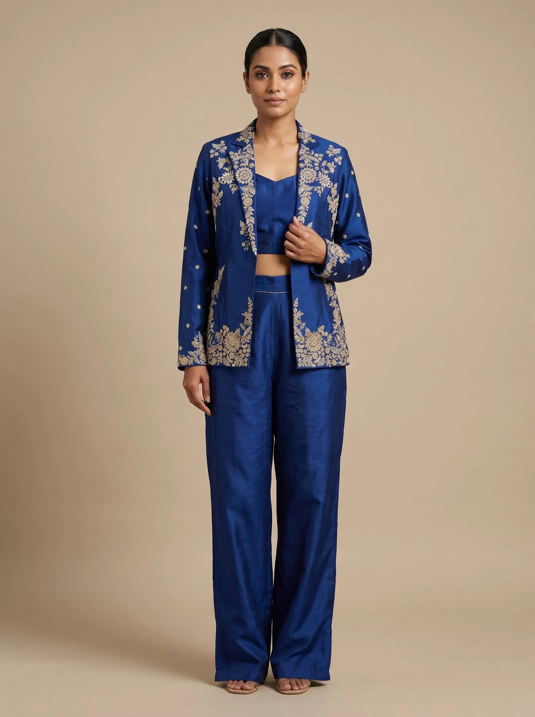 Arctic Blue Palazzo Set