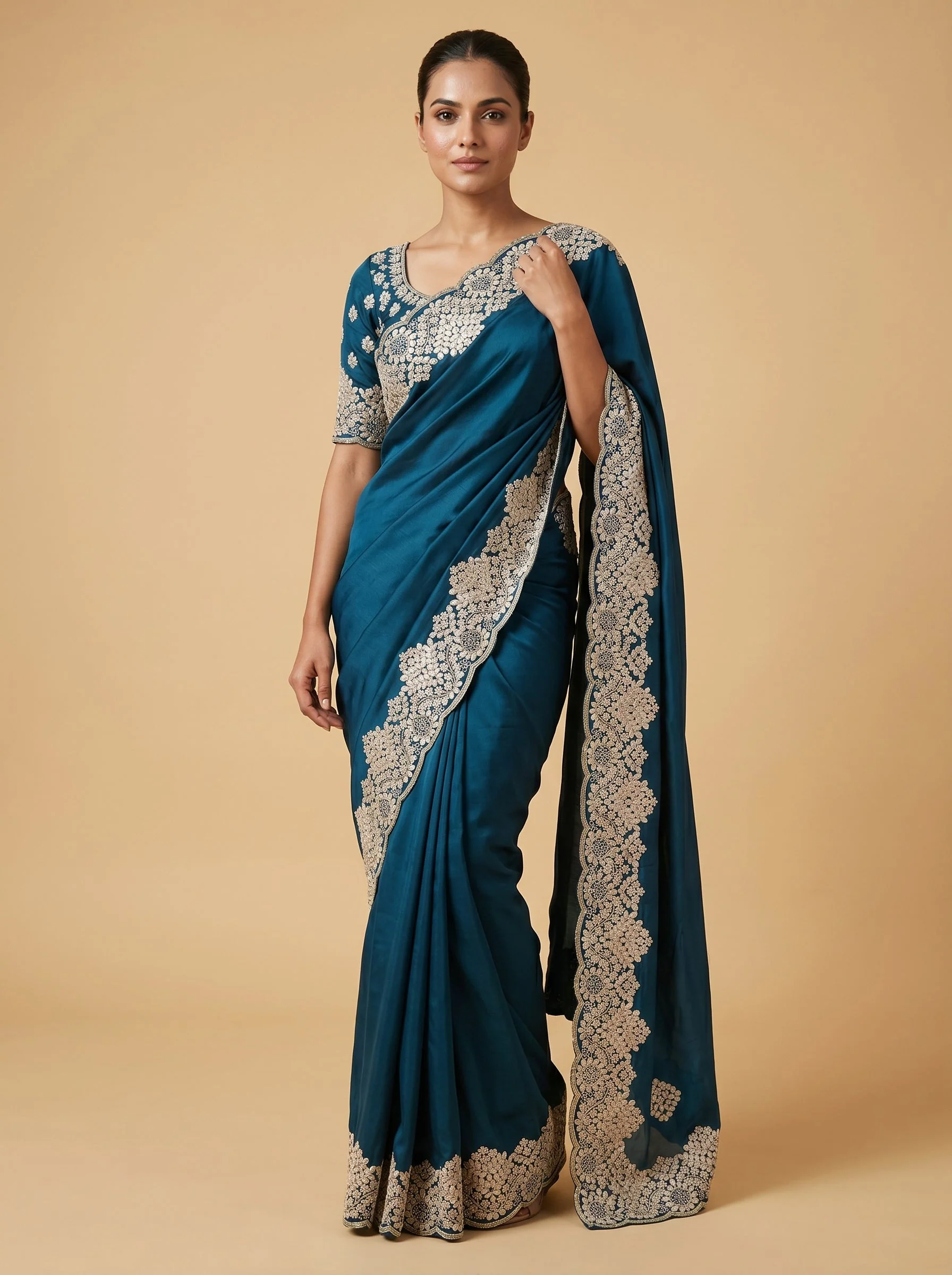 Azure Thread Elegance