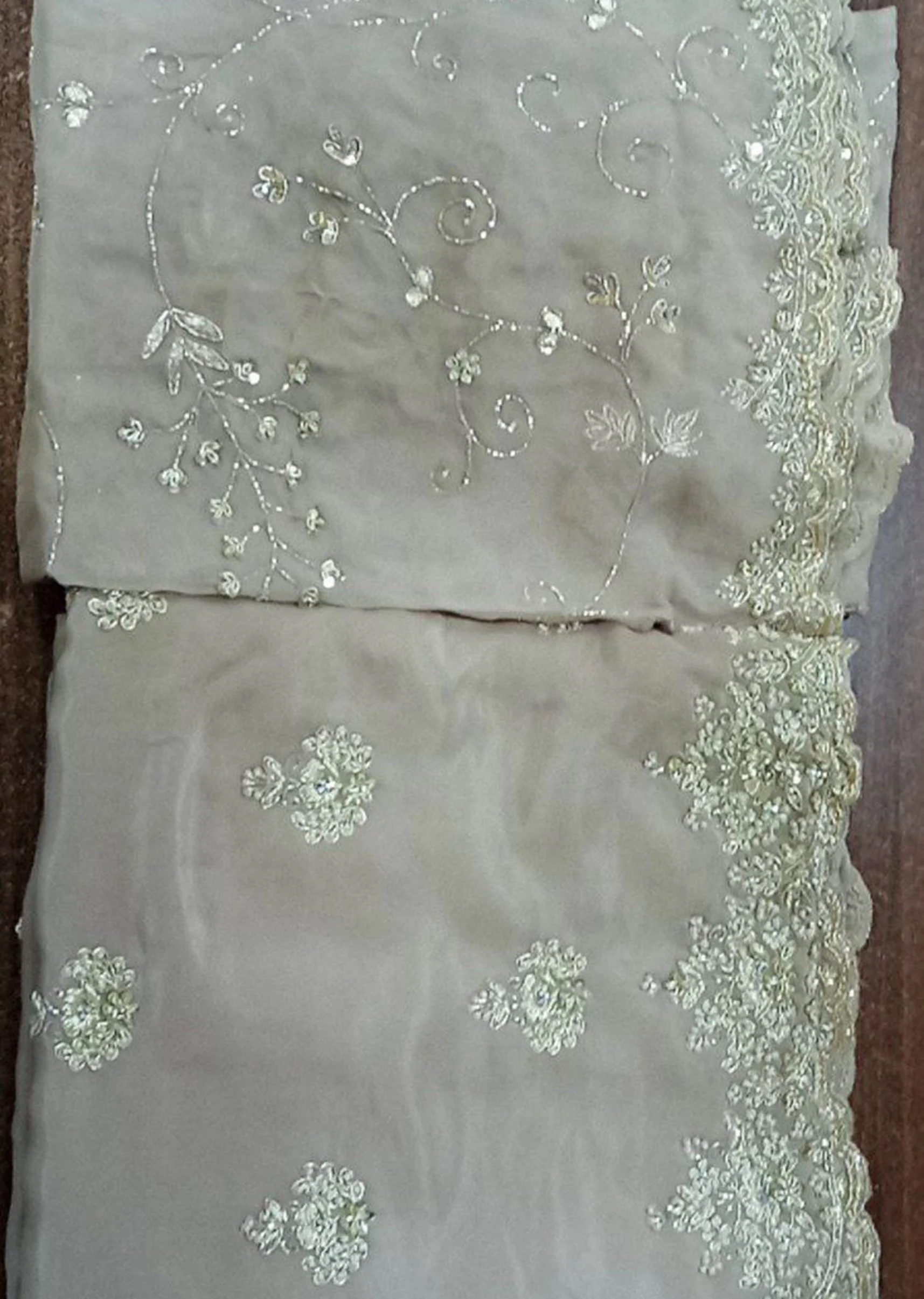 Beige Mist Dress Material