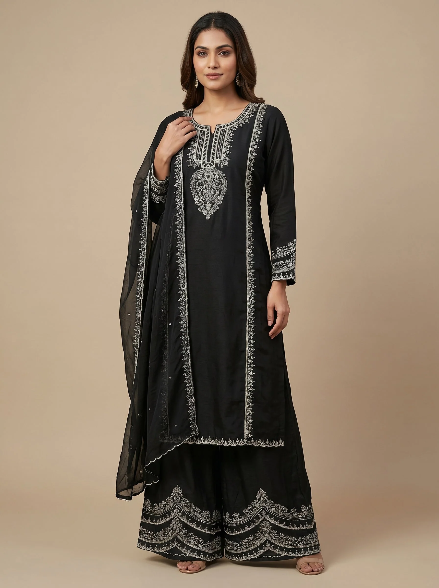 Black Chic Palazzo