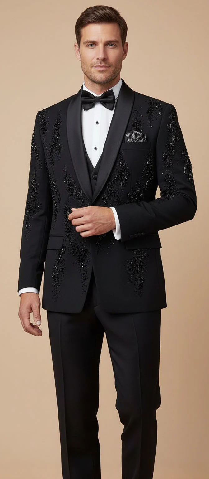 Black Formal Tuxedo - Image 2