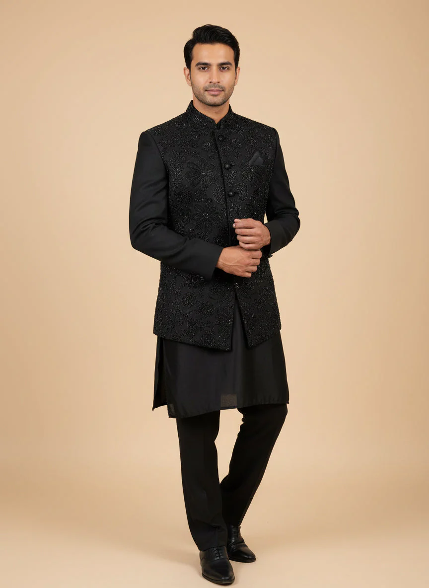 Black Luxury Tuxedo - Image 2