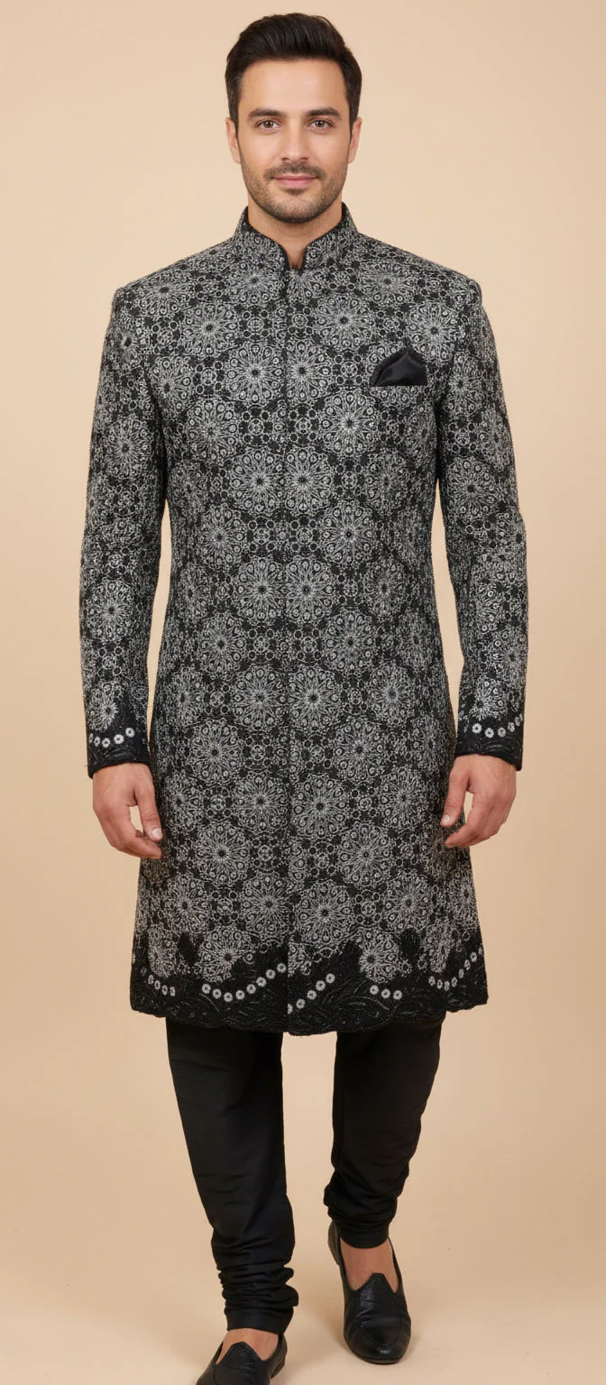 Black Royal Indowestern - Image 2