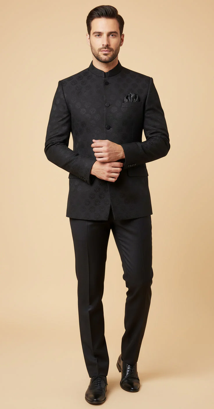 Black Royal Jodhpuri - Image 2