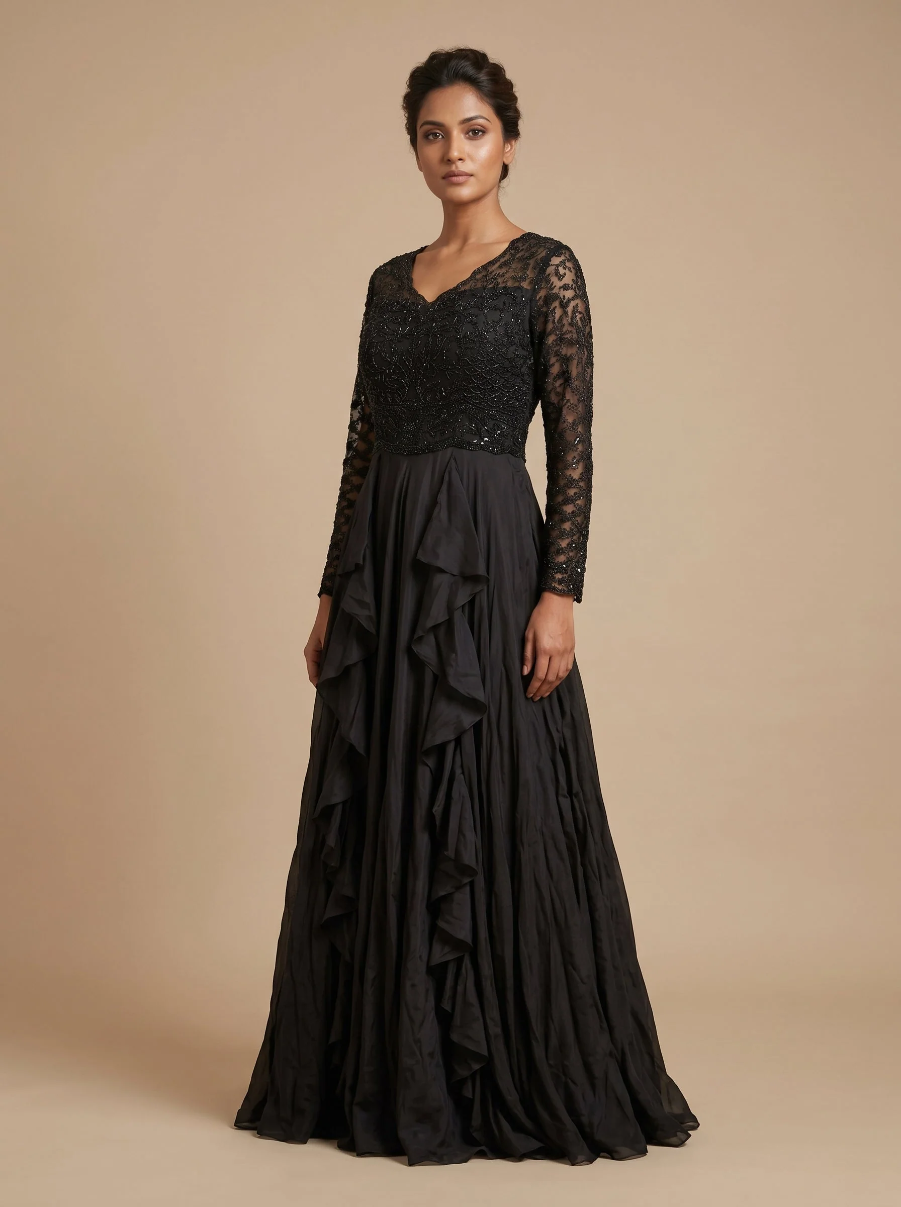 Black Sculpt Indogown