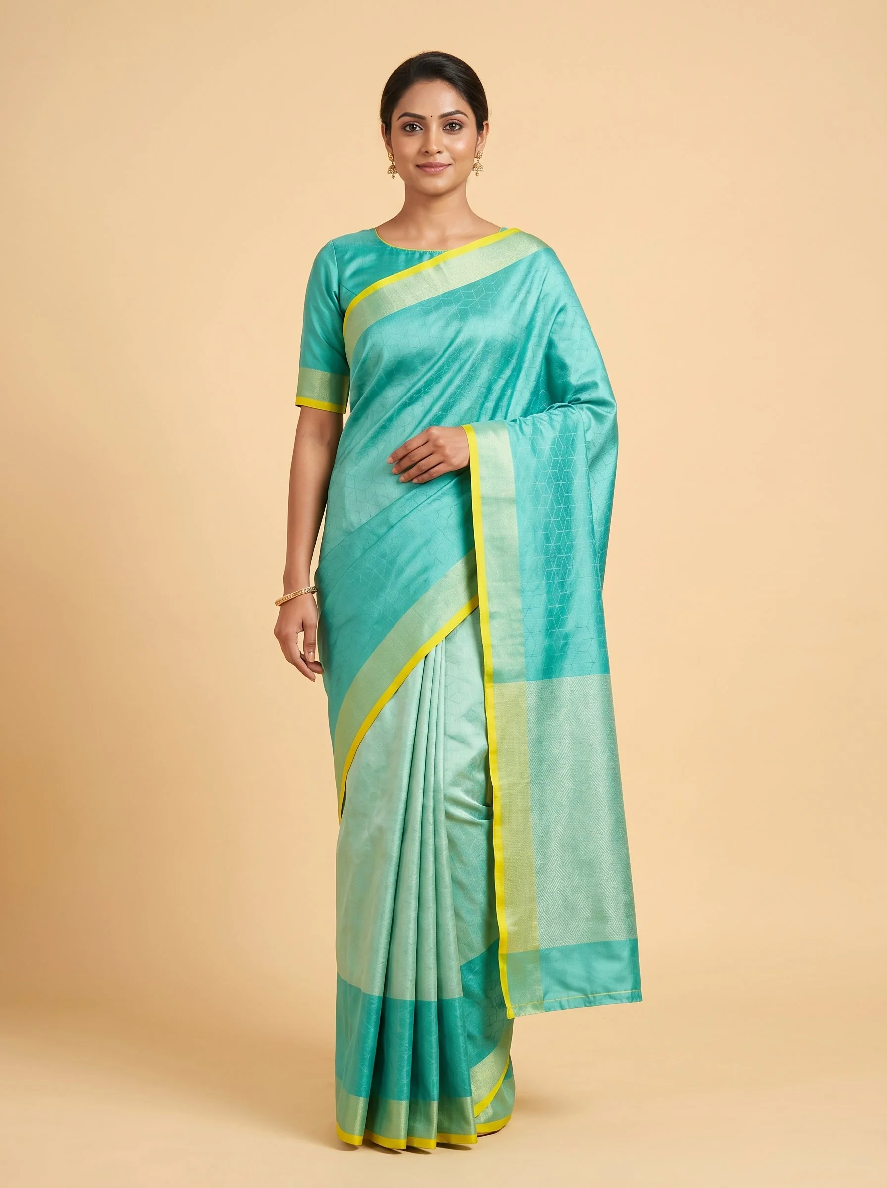 Blue Deep Tone Handloom Saree