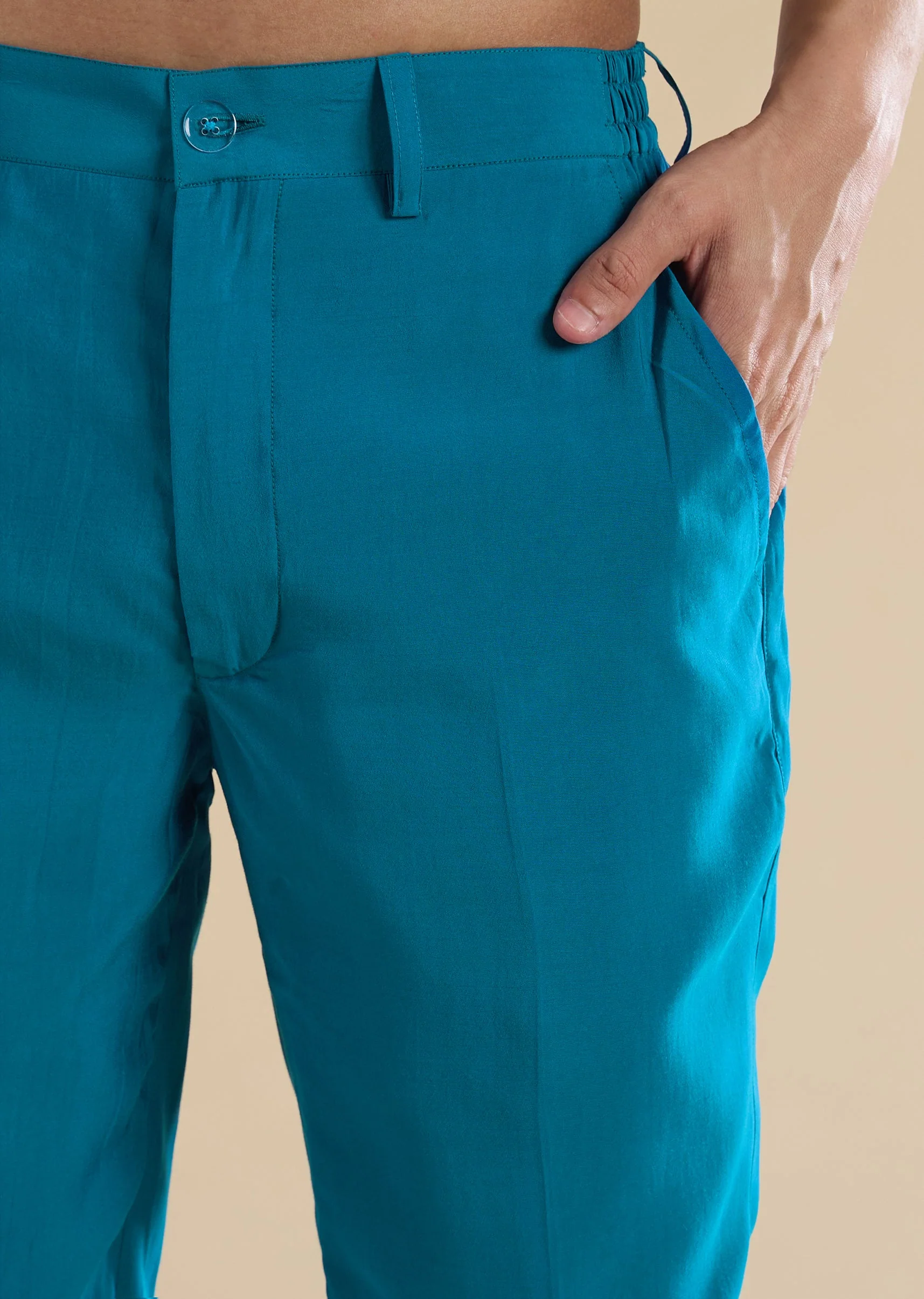 Blue Embroidered Kurta Sets And Dupatta - Image 7