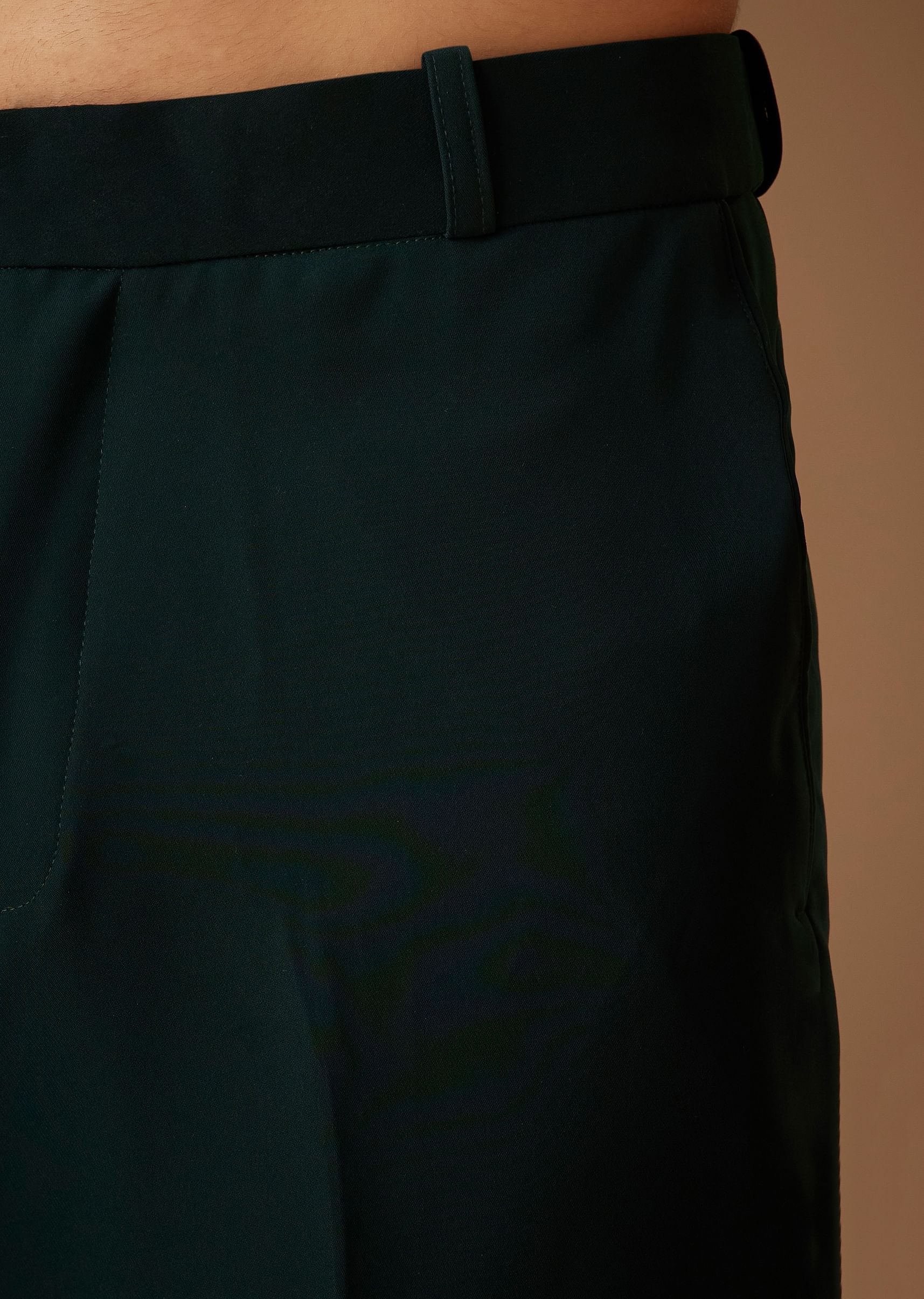Bottle Green Hand Embroidered Tuxedo - Image 7