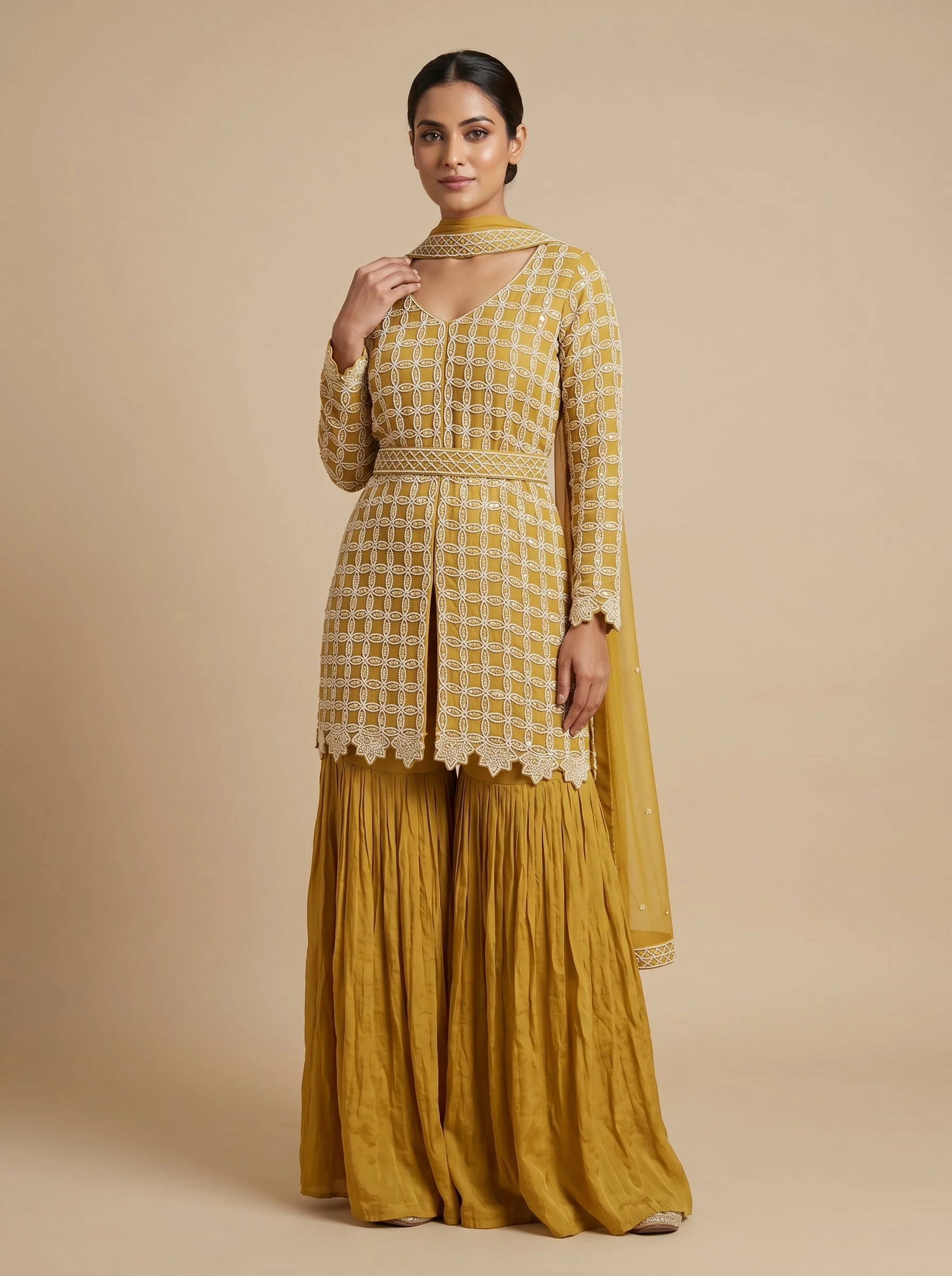 Buttercup Yellow Palazzo Set
