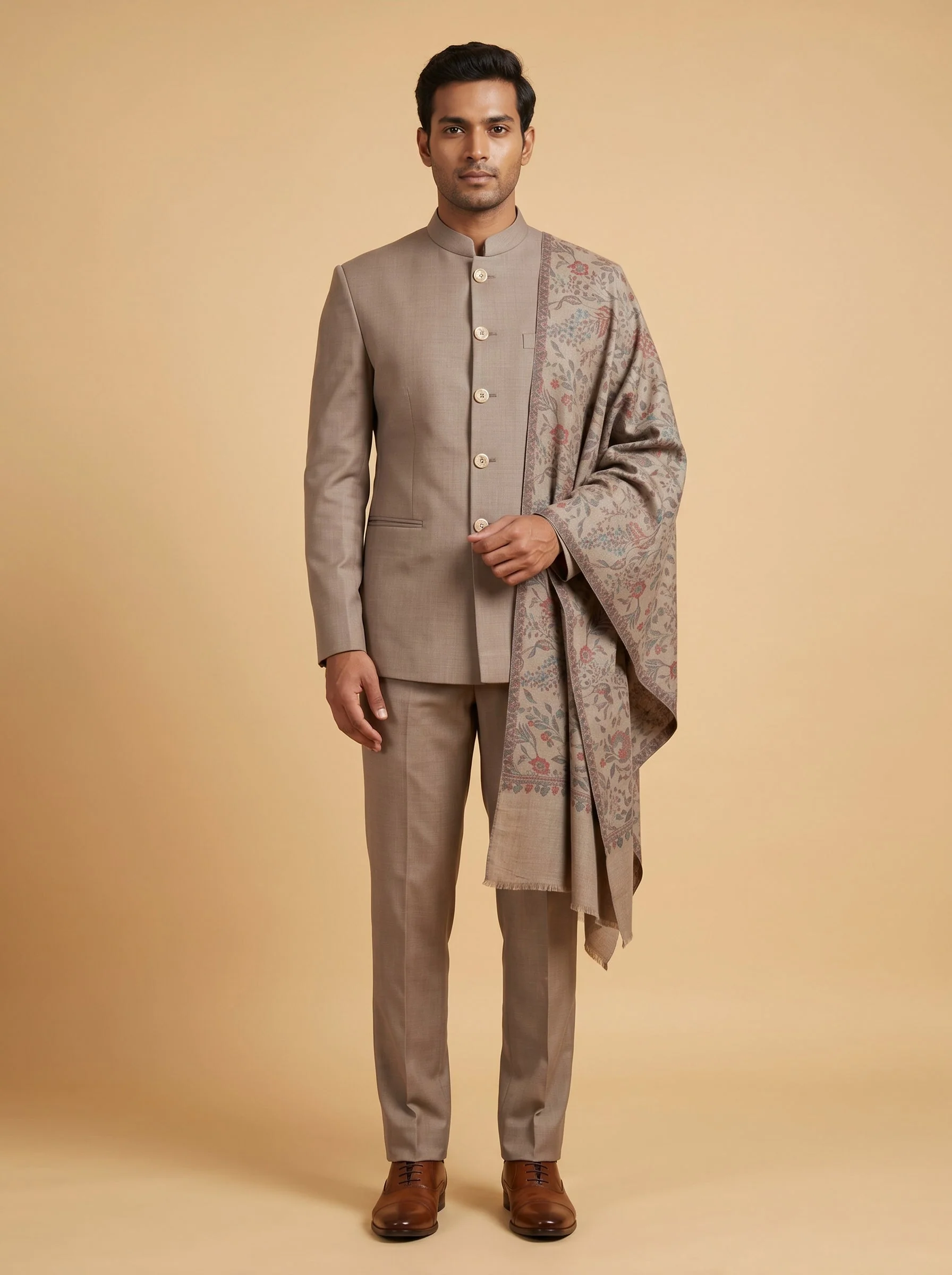 Classic brown Jodhpuri