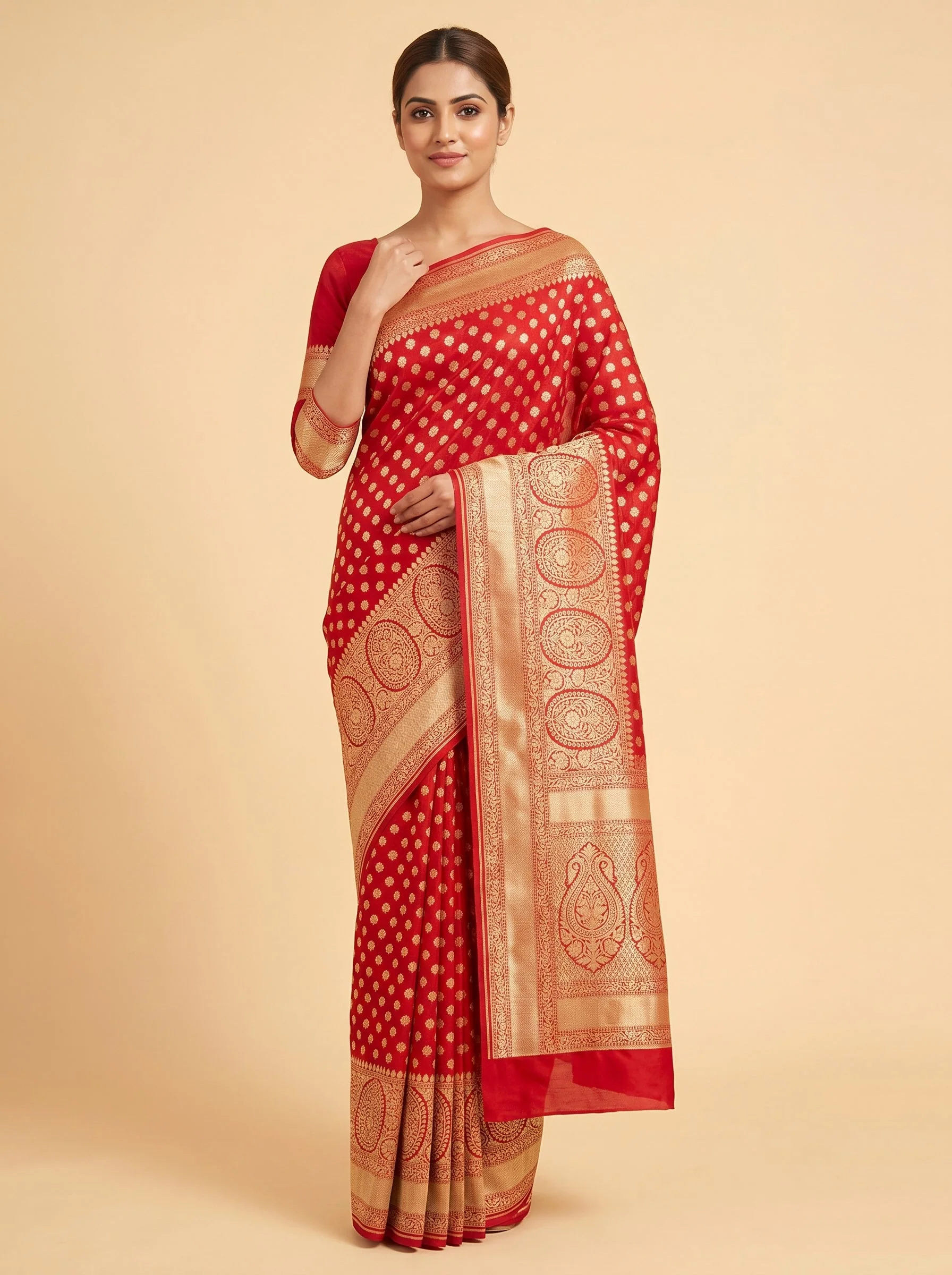 Crimson Classic Drape