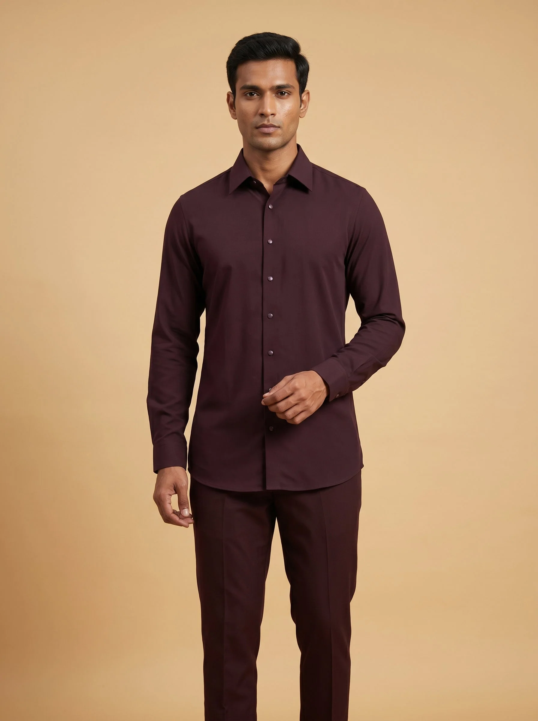 Deep Wine Party Shirt