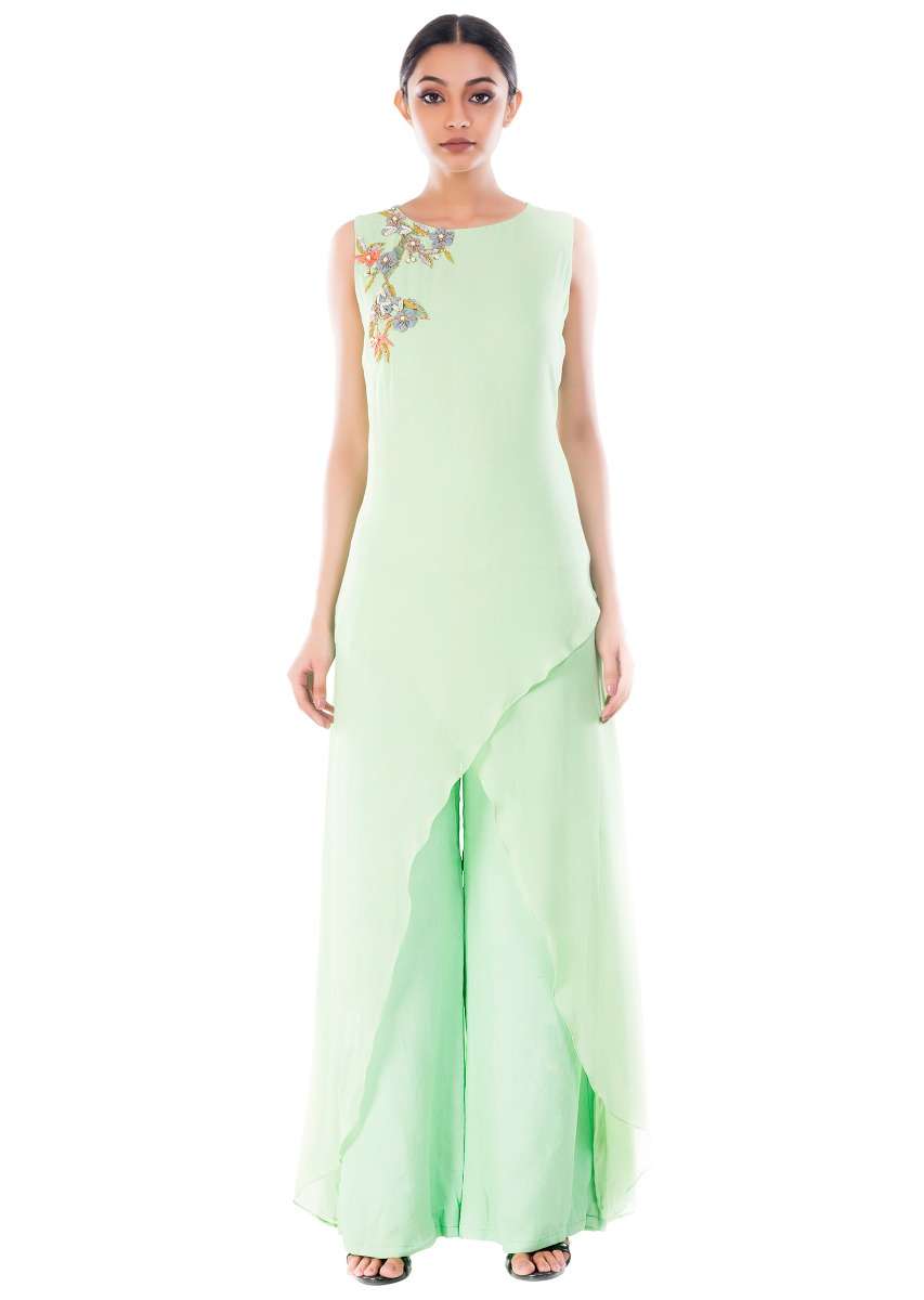 Fern Green Palazzo Set - Image 3