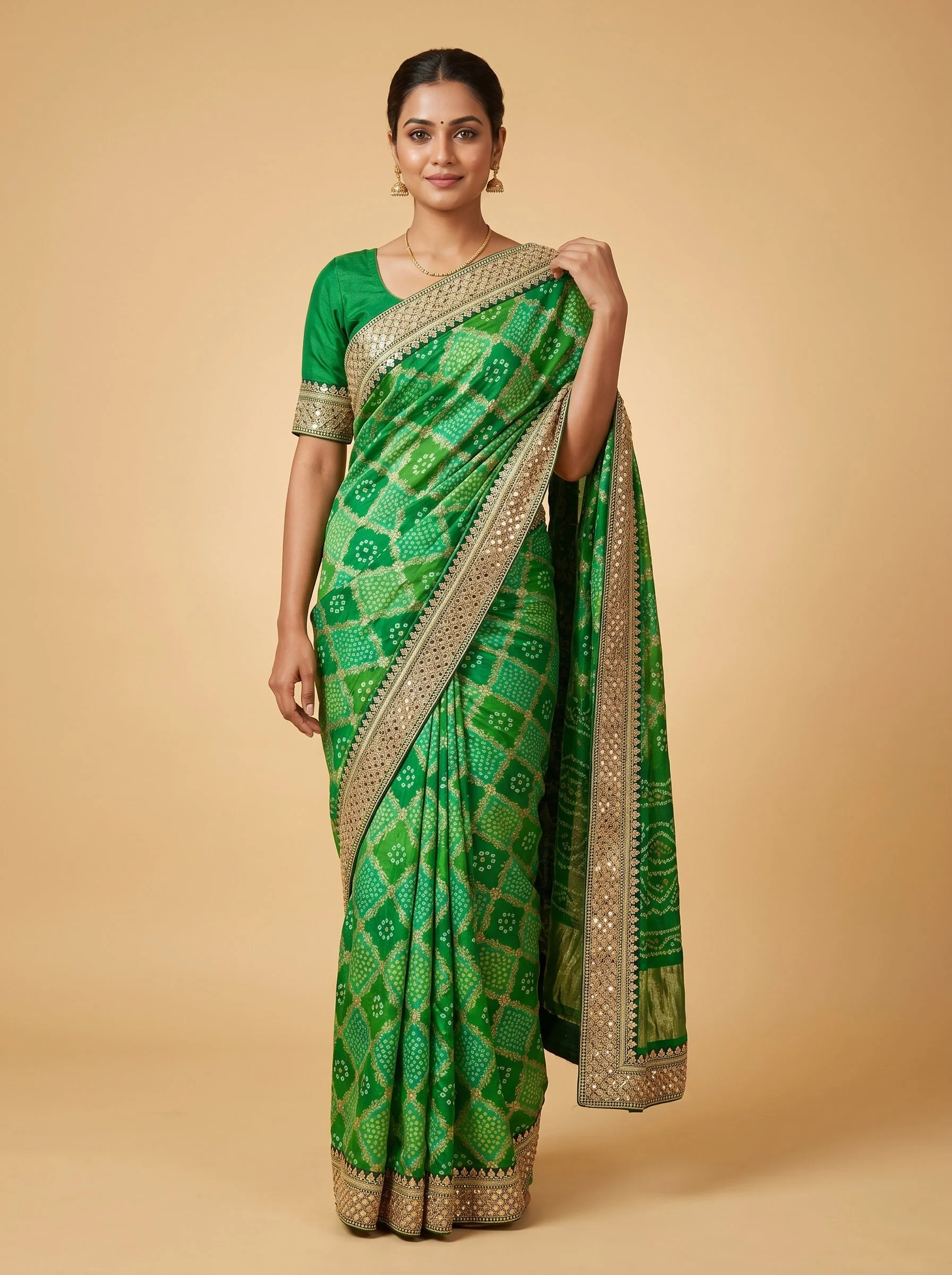 Fresh Green Embroidery