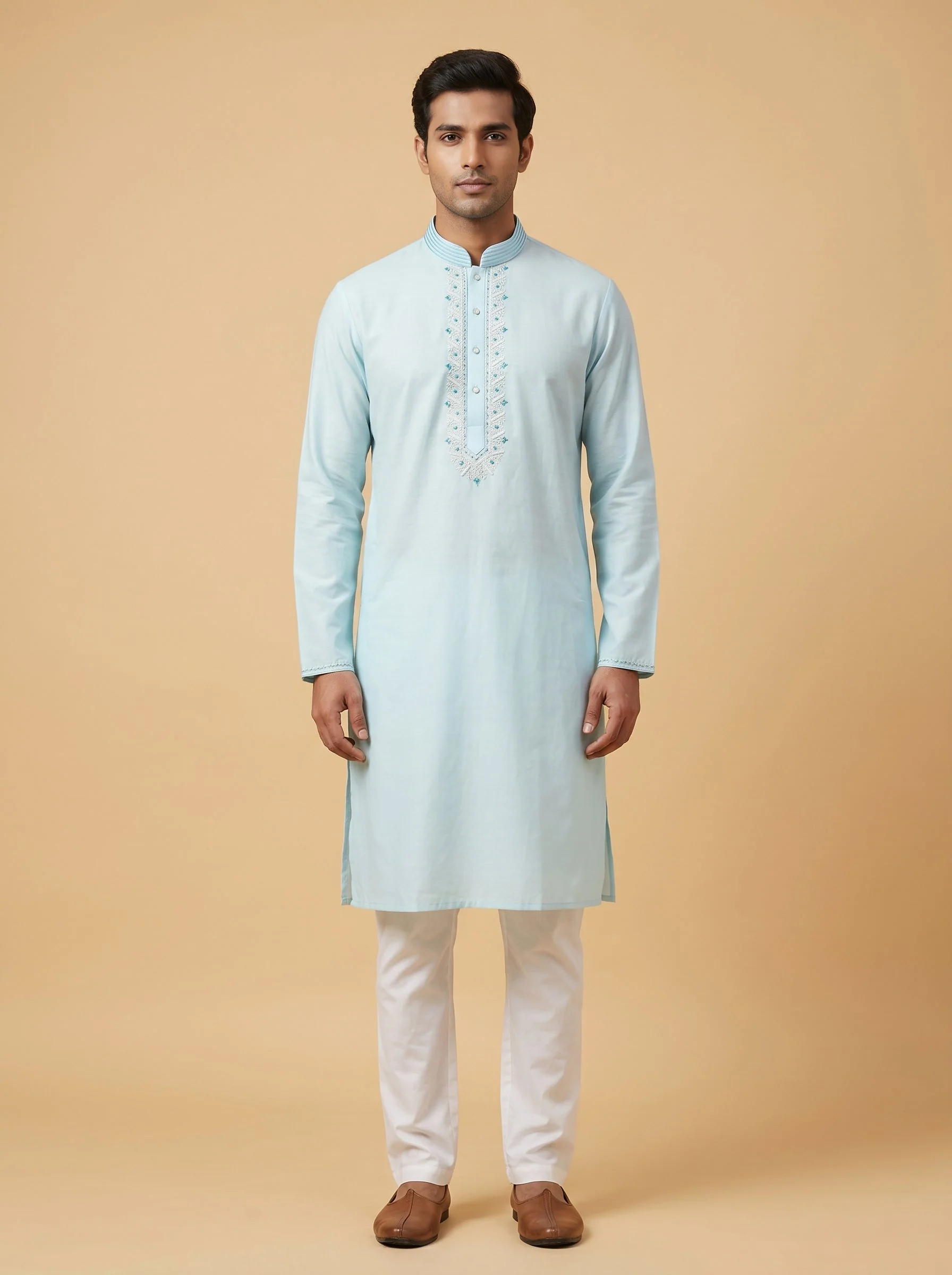 Fresh mint kurta set