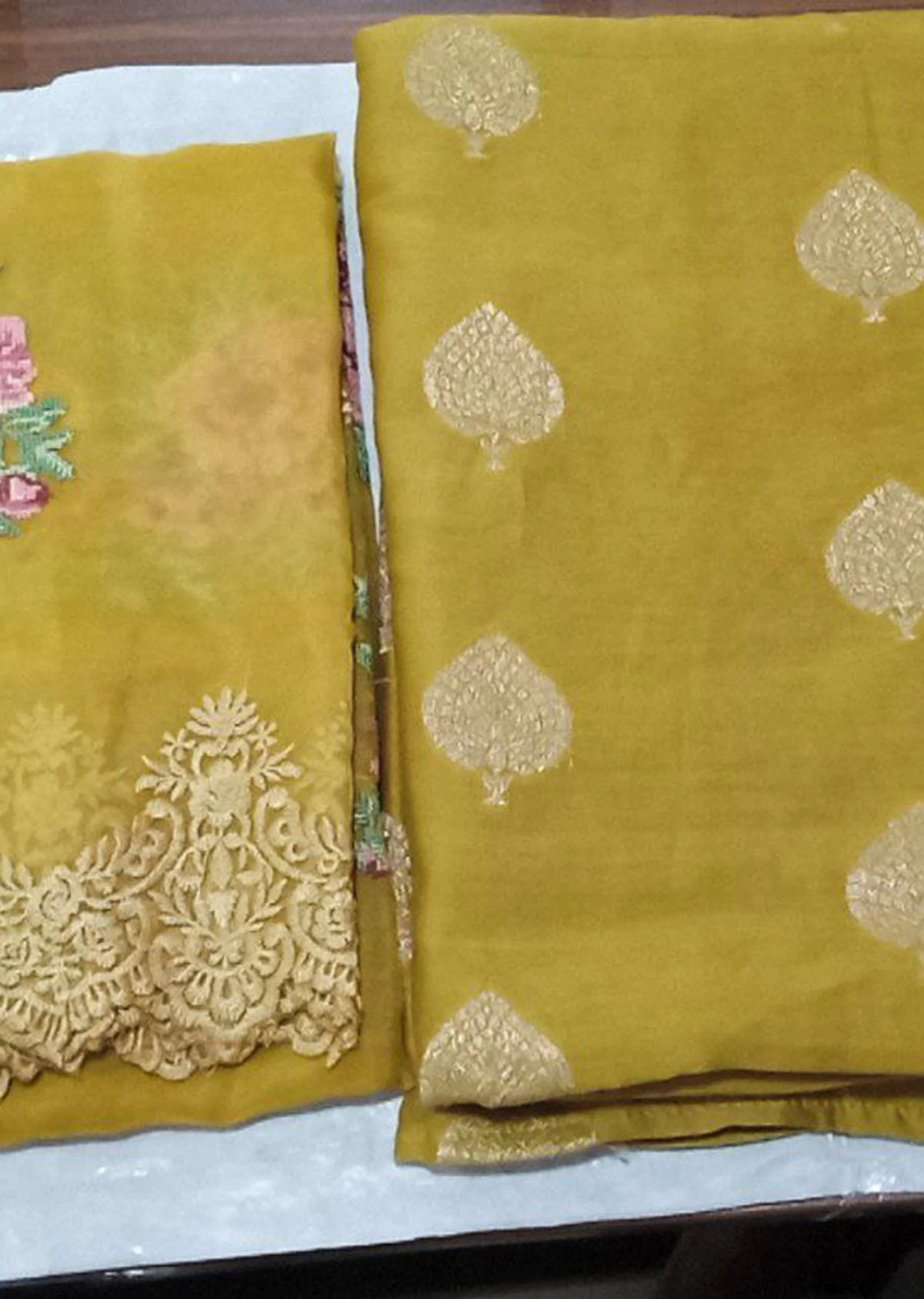 Goldenrod Dress Material