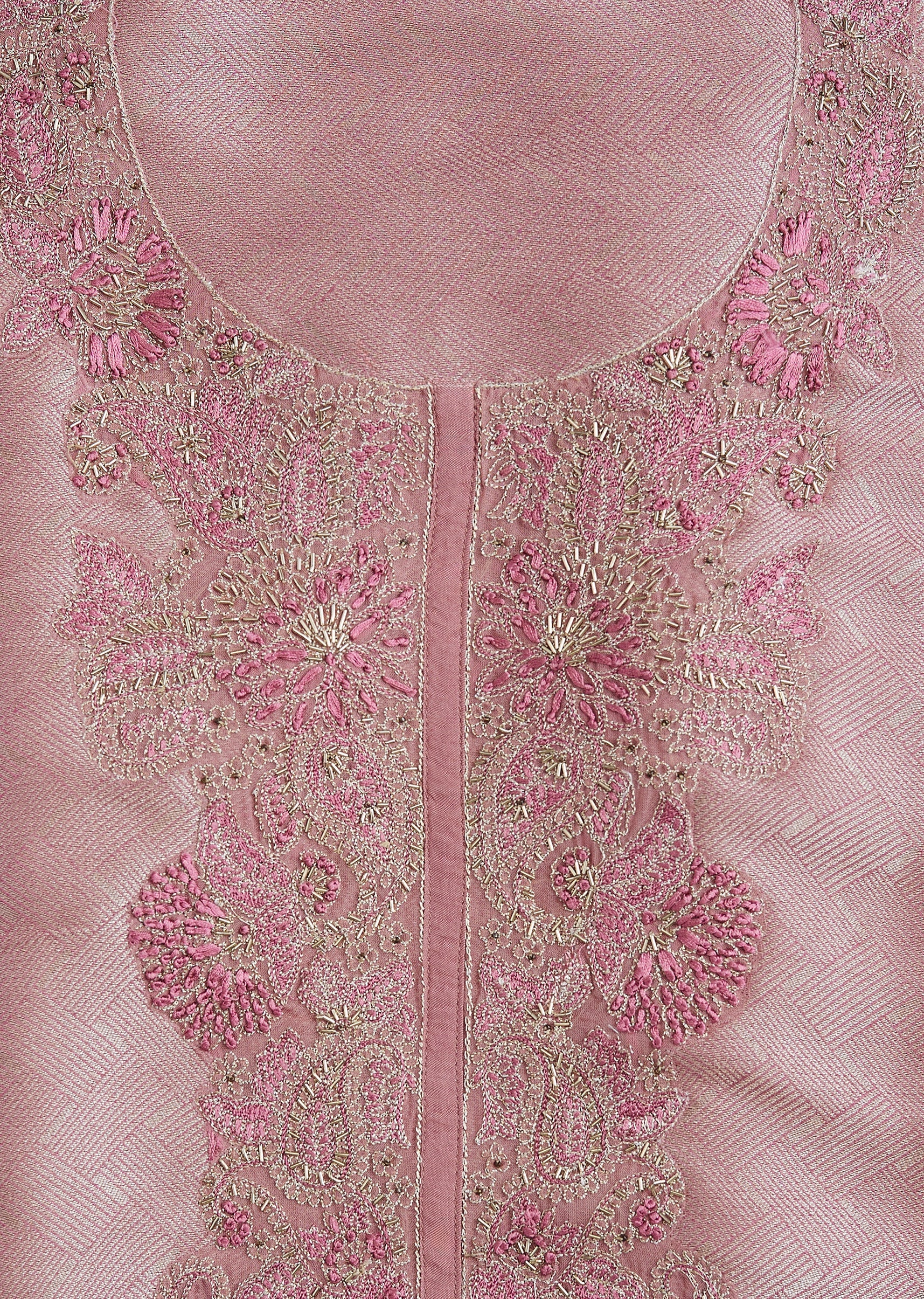 Graceful Pink Tissue Suit Set - Image 2