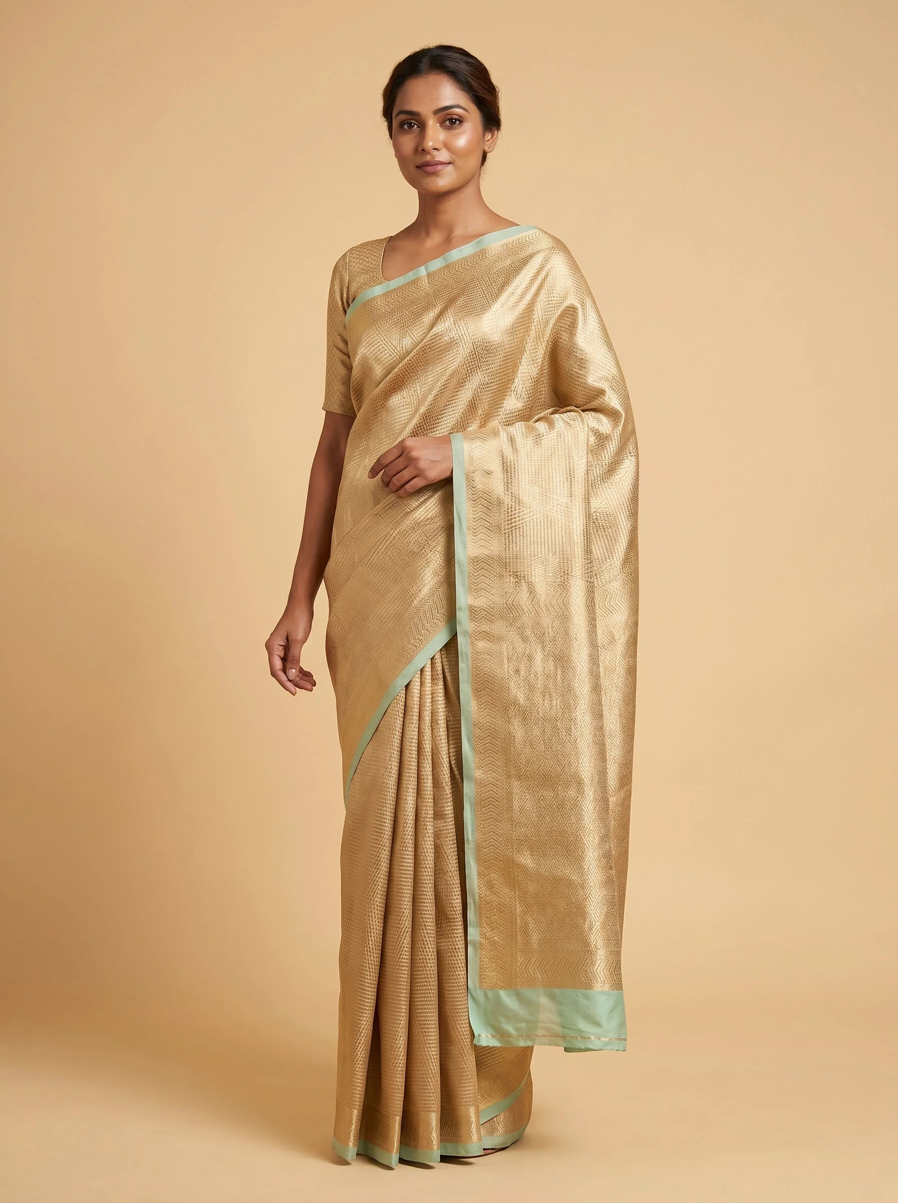 Green Organic Essence Handloom Saree