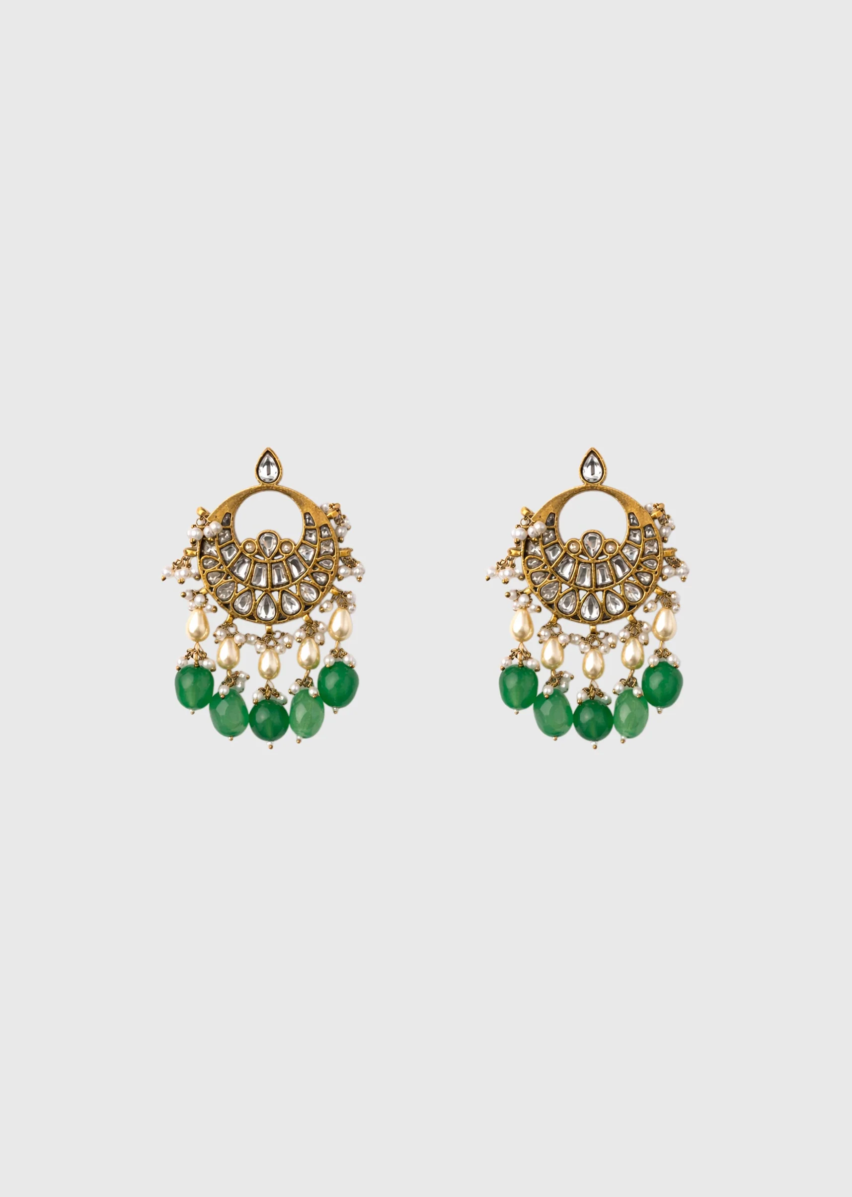 Green Regal Glow Necklace Set - Image 3