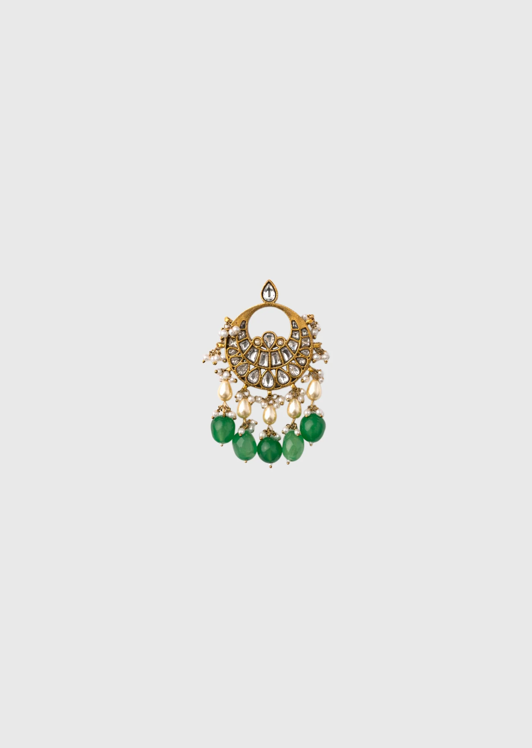 Green Regal Glow Necklace Set - Image 4