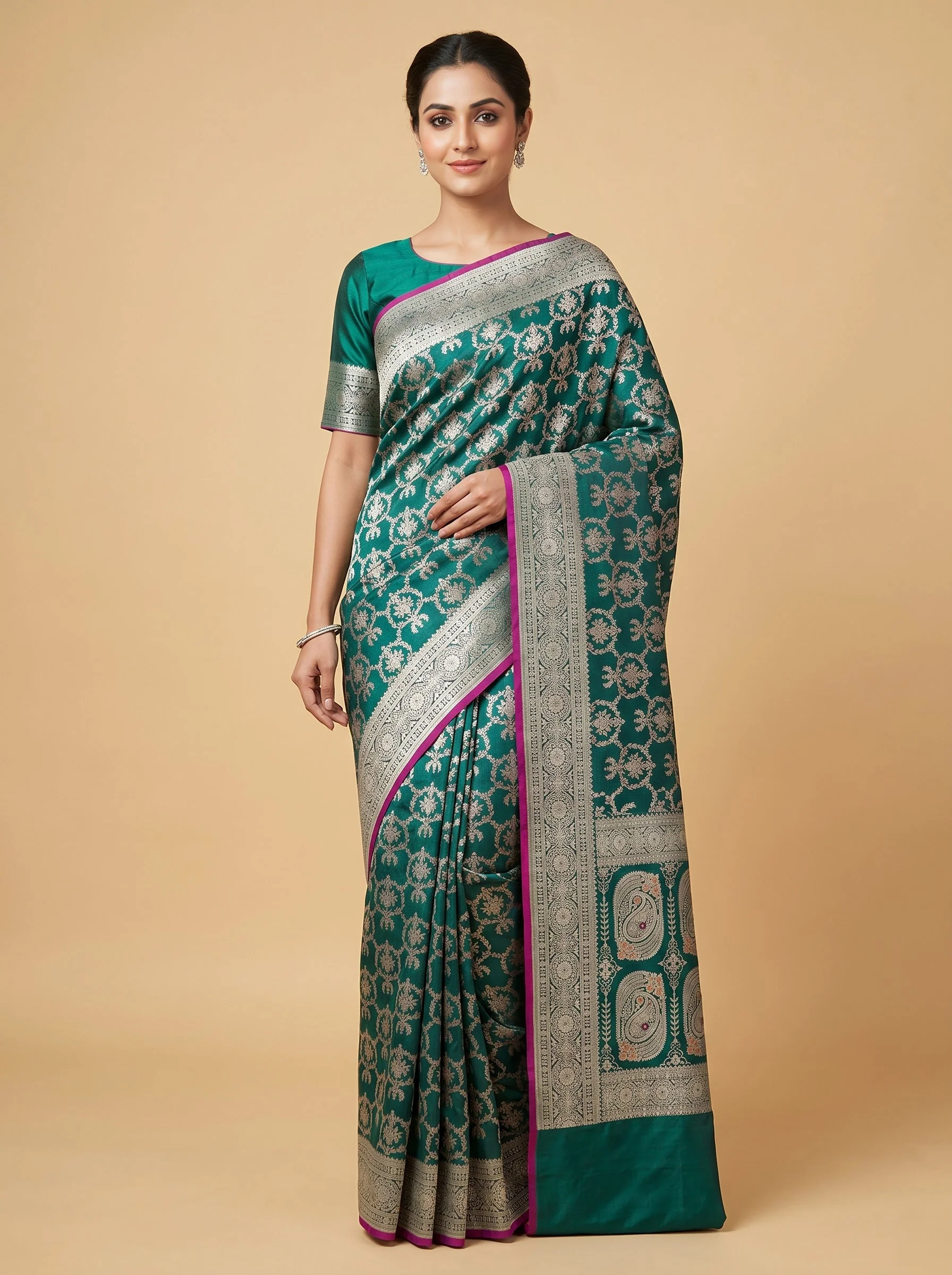 Green Timeless Form Saree