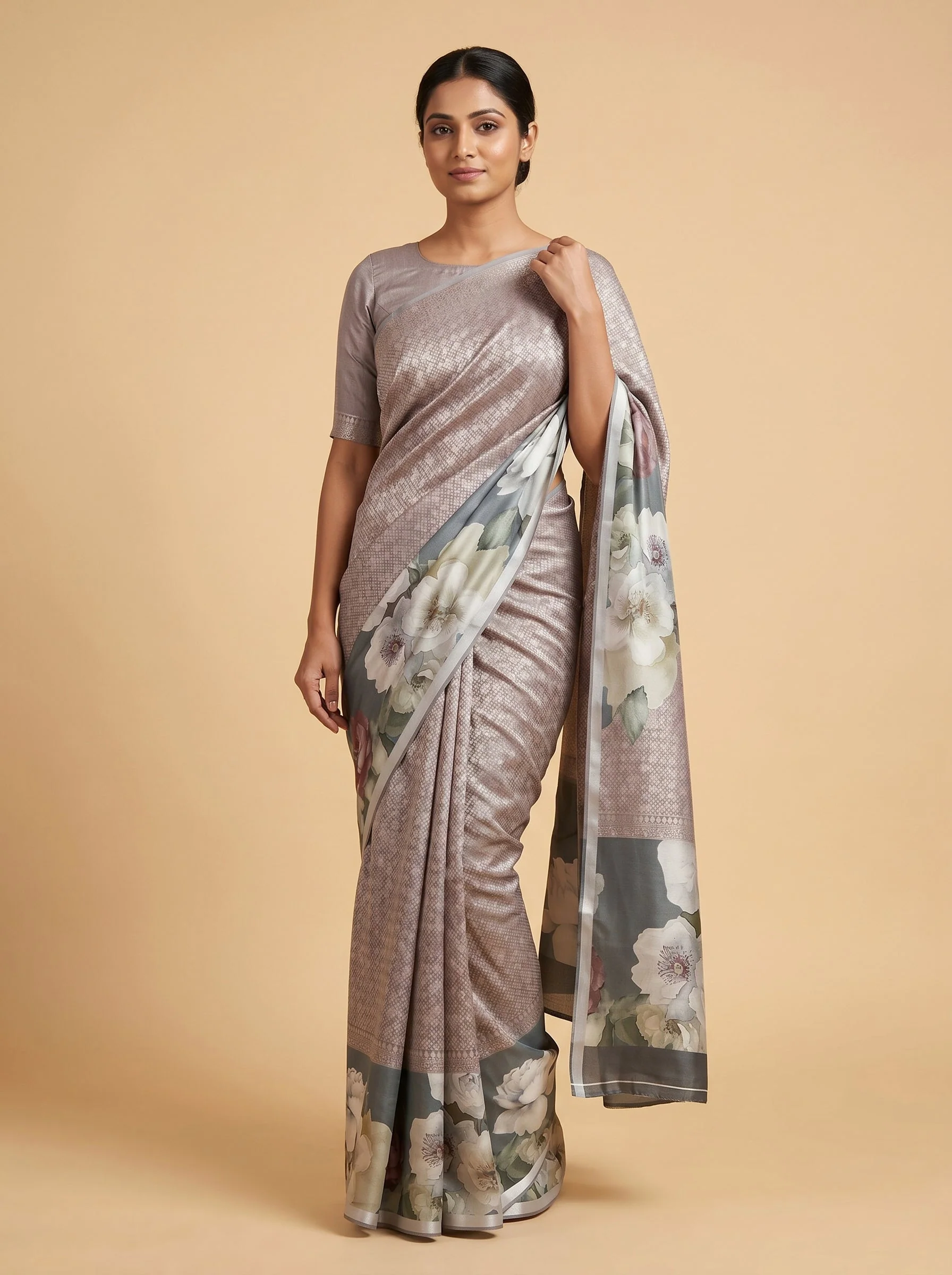 Green Verdant Rhythm Handloom Saree