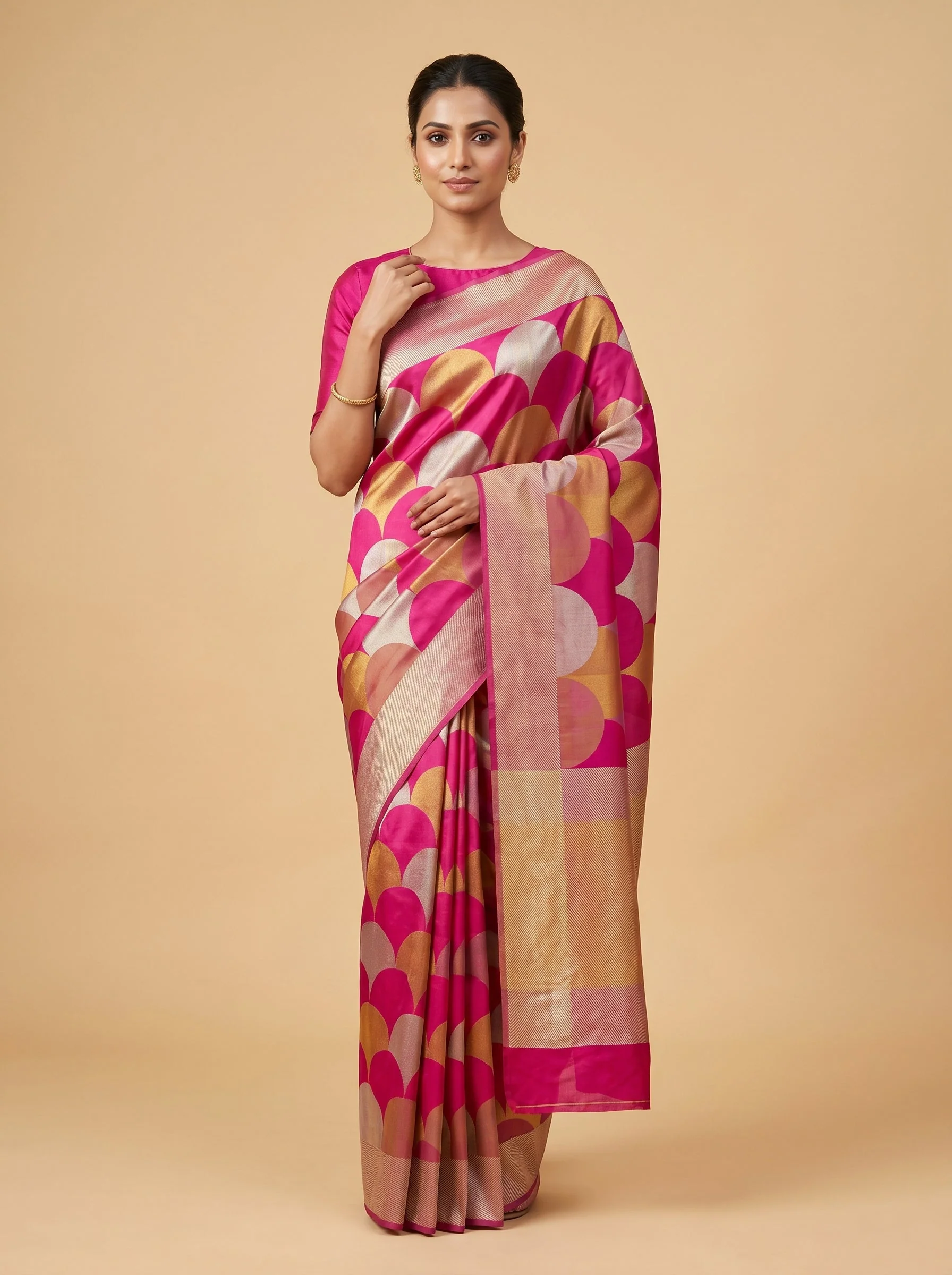 Keri Silk Brocade Handloom Saree