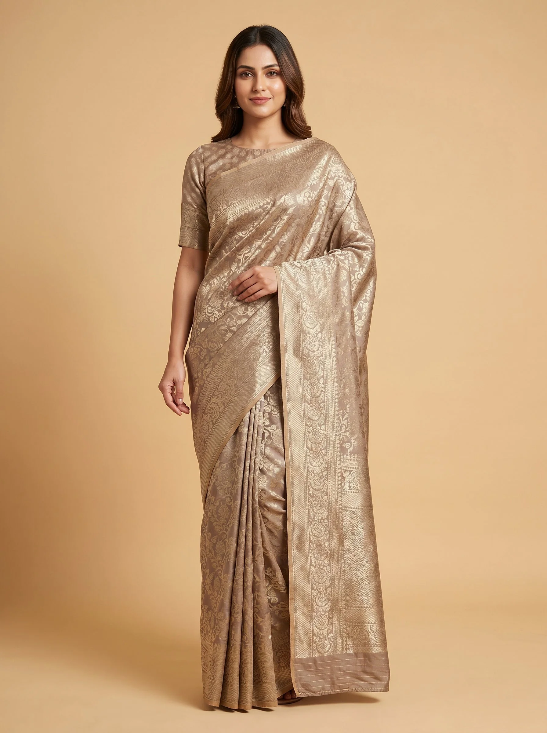 Lavender Dream Drift Handloom Saree