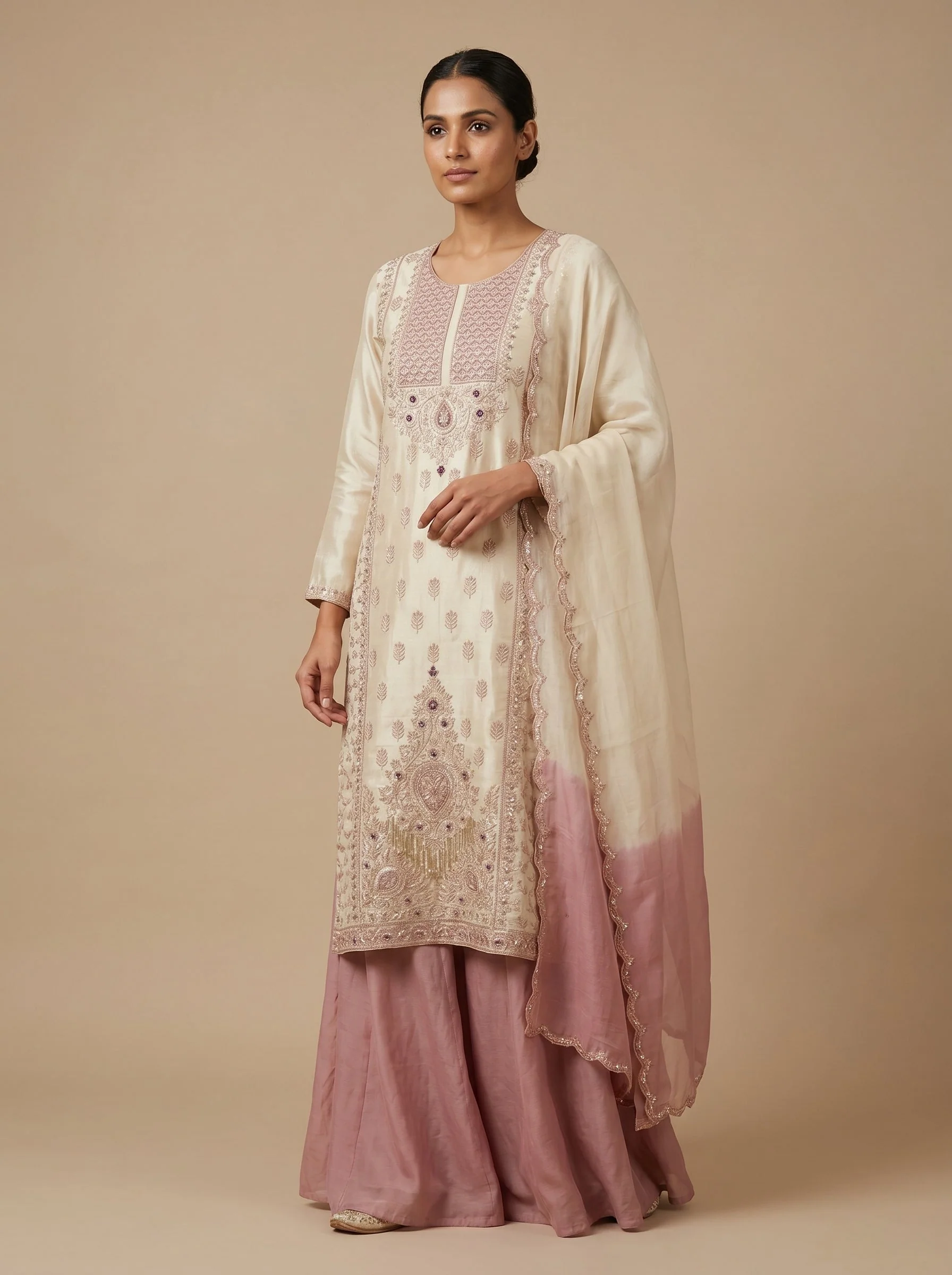 Lavender Whisper Palazzo Set