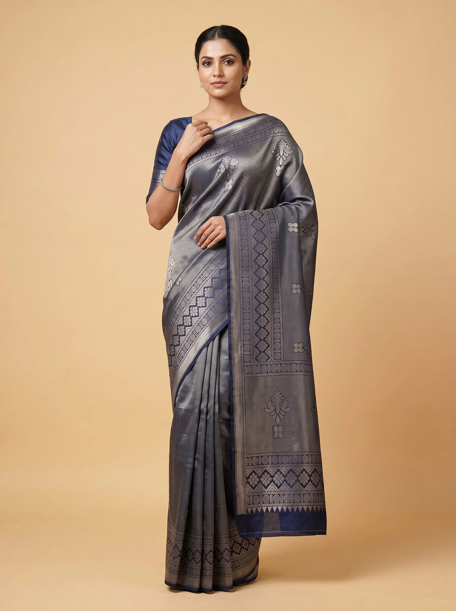 Light Green Freshness Handloom Saree