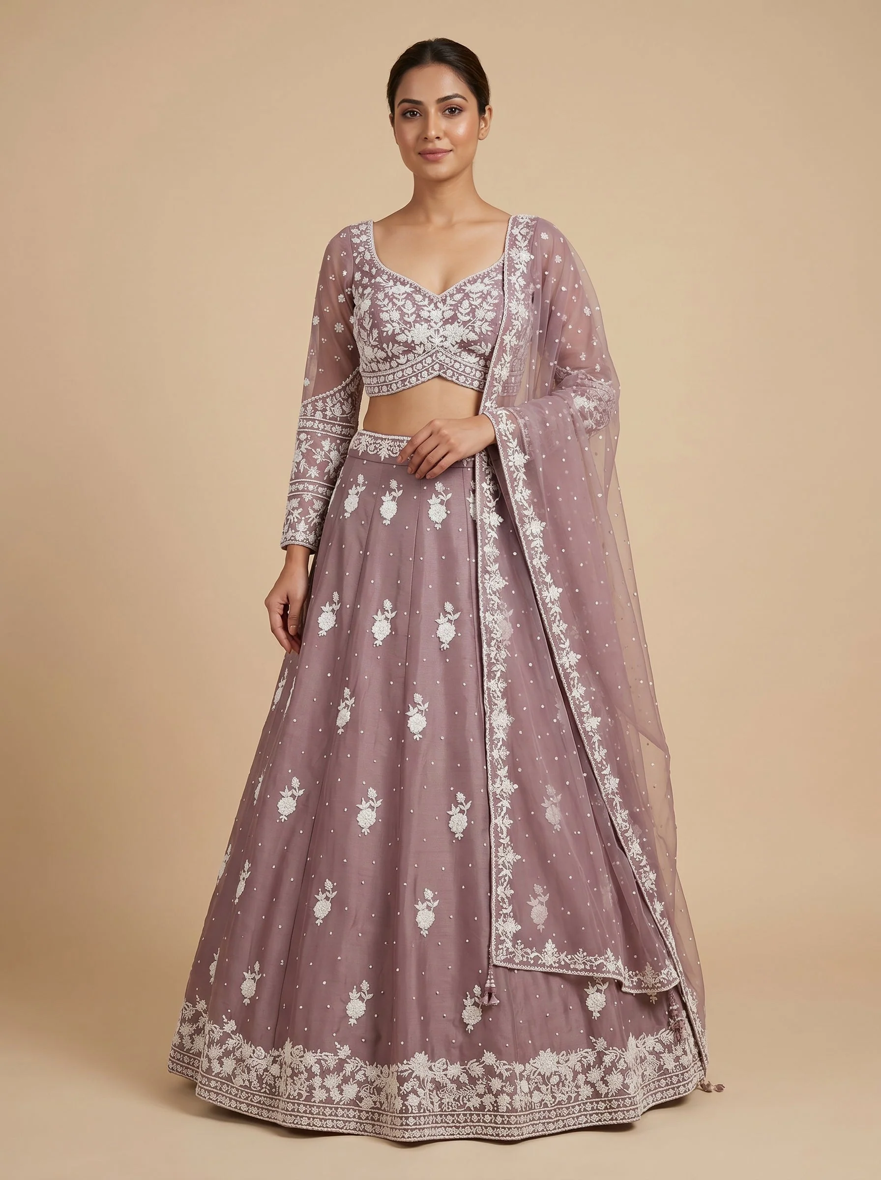 Lilac Haze Lehenga