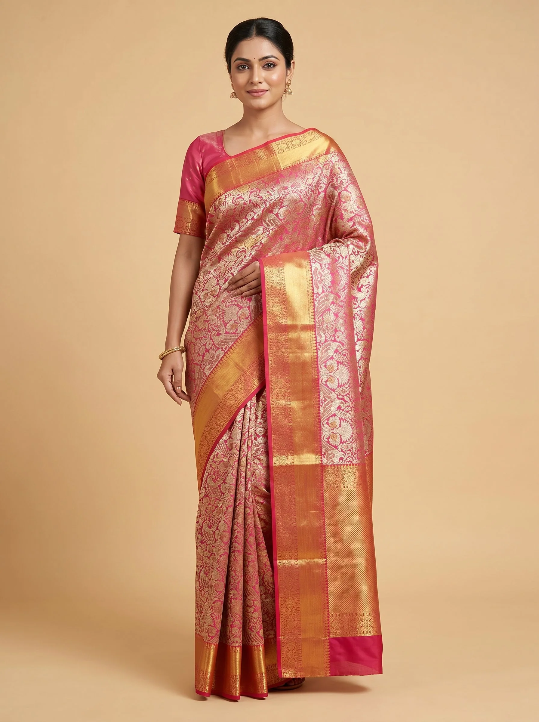 Lilac Whisper Handloom Saree