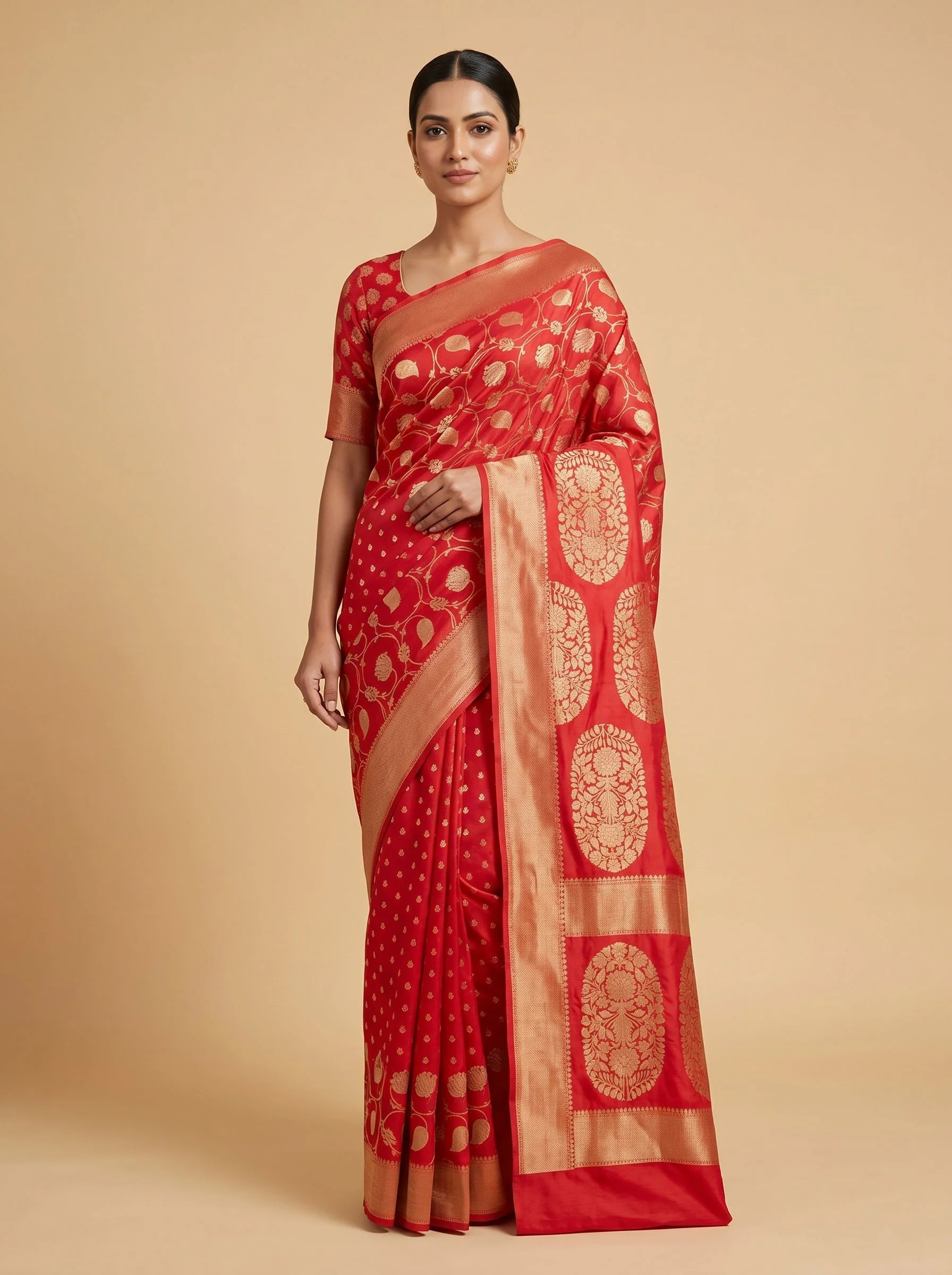 Magenta Pink Radiance Saree