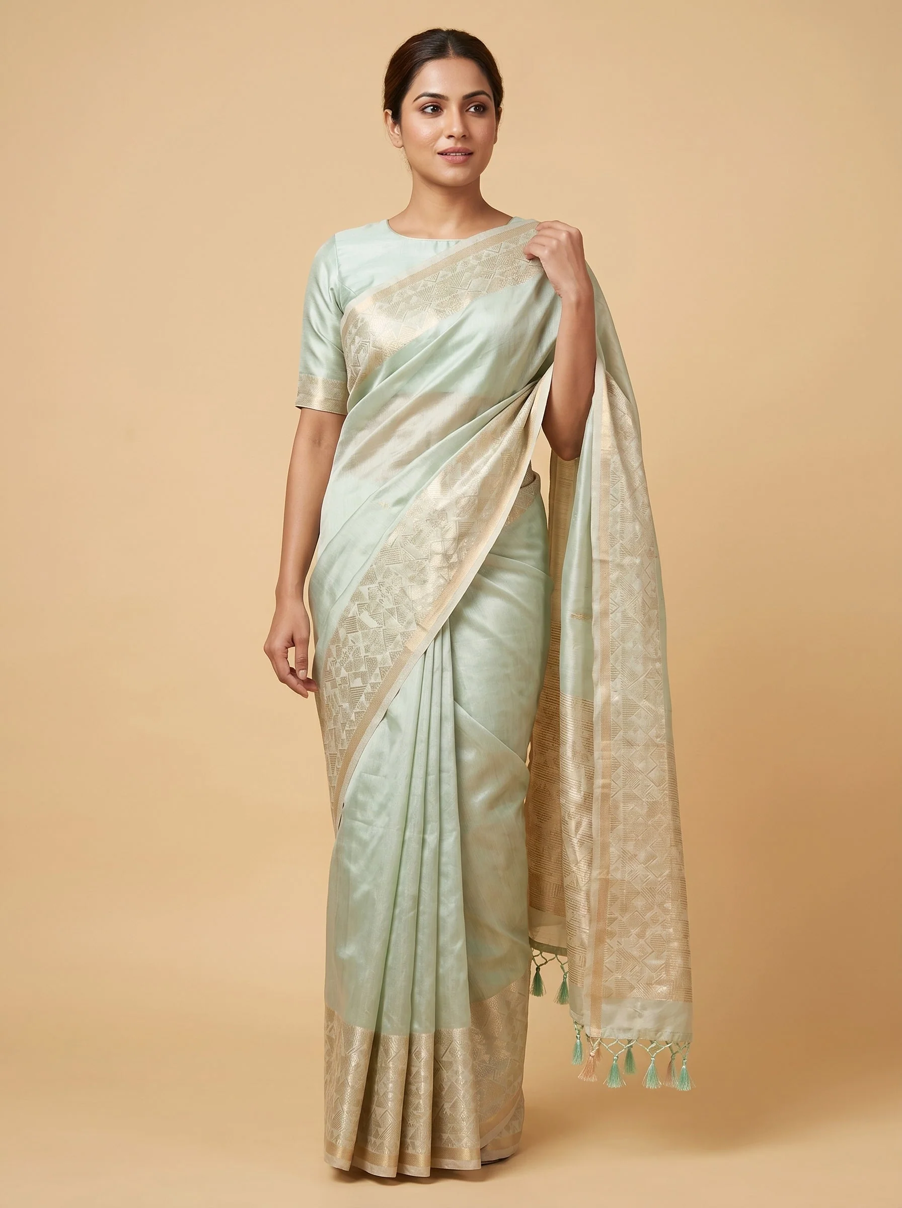 Maroon Noble Saree