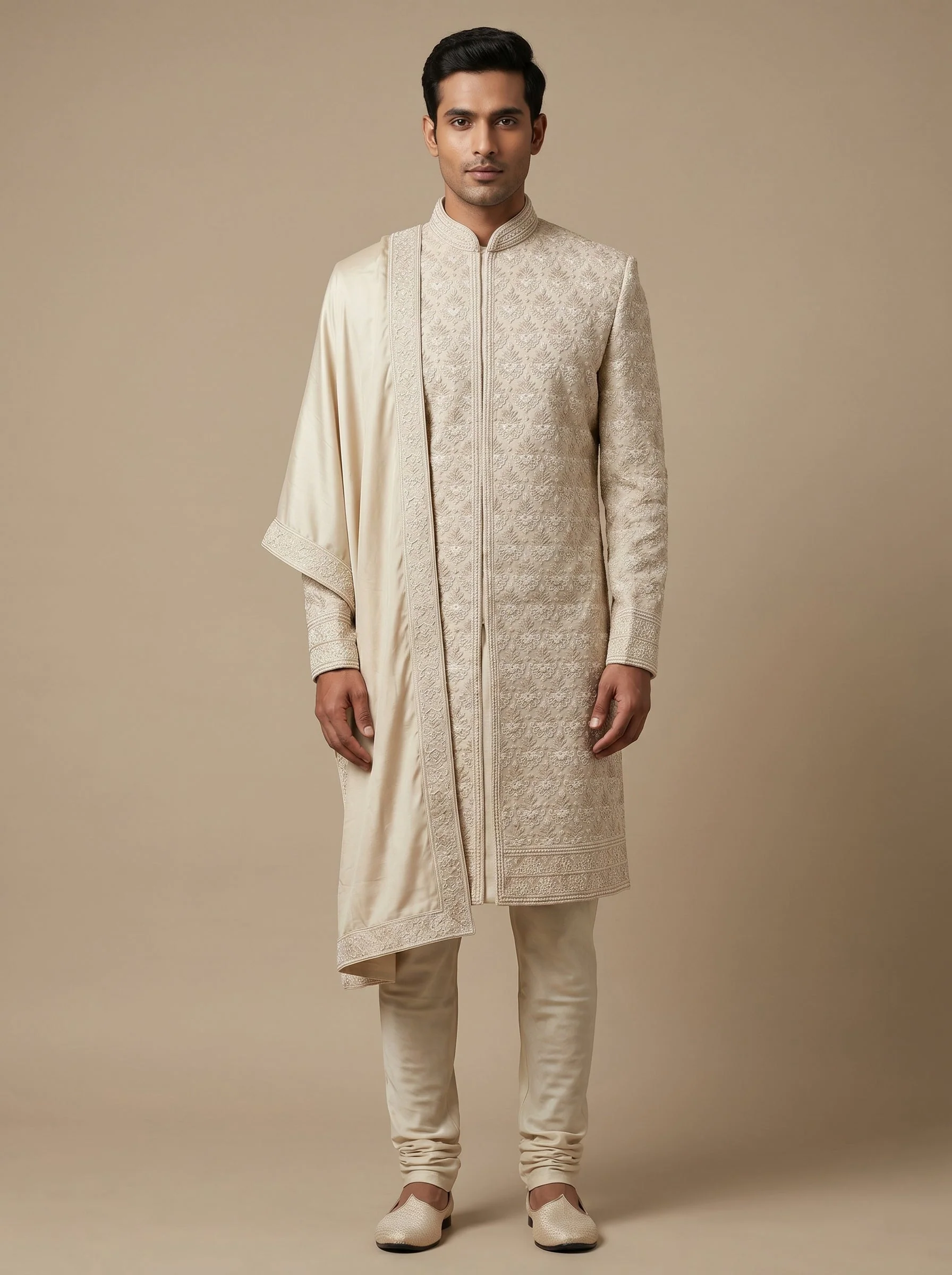 Mint Pista Festive Sherwani