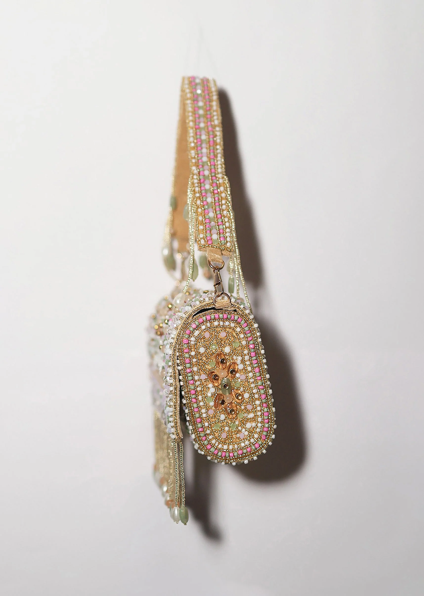 Multi Beaded Statement Clutch - Image 3