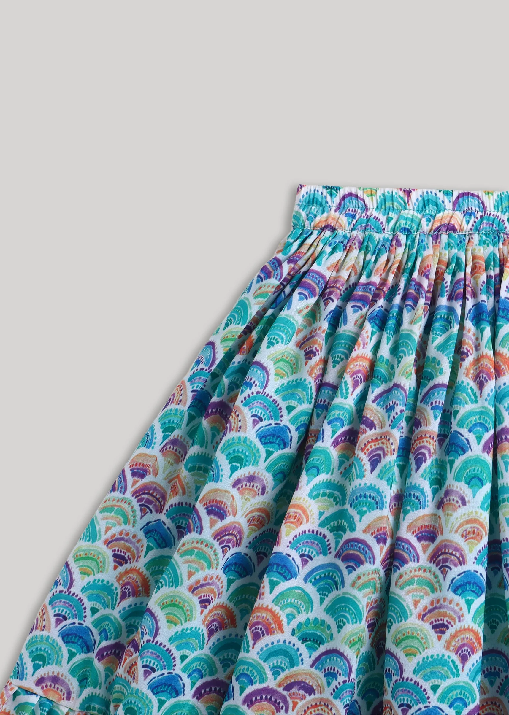 Multi Colour Girls Lehenga Set - Image 8