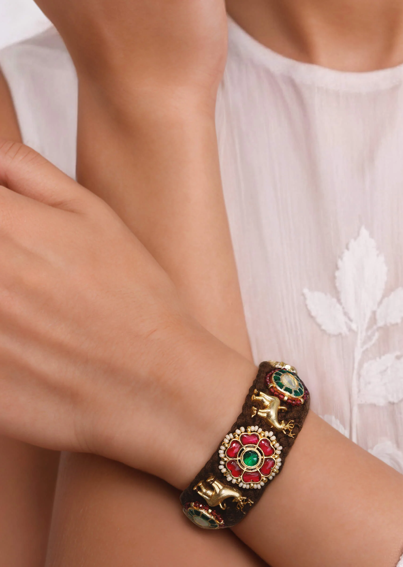 Multi Enamelled Fusion Bangle