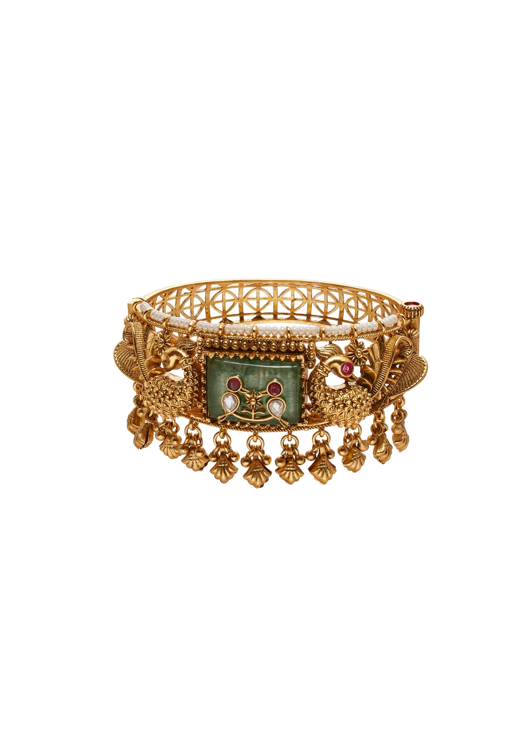 Multicolor Kundan Bangles - Image 2