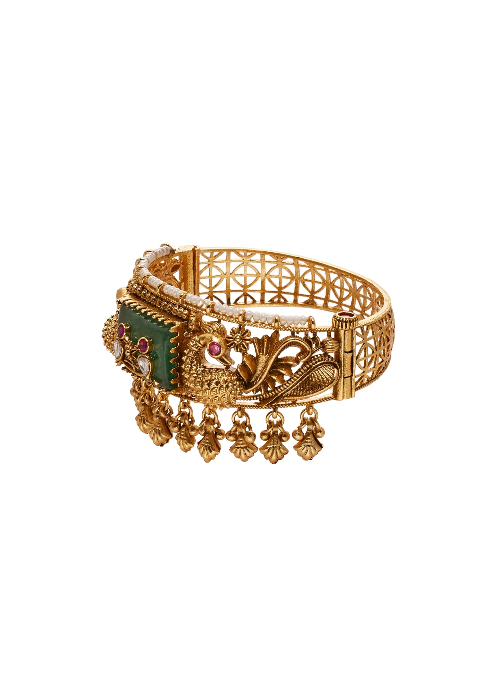 Multicolor Kundan Bangles - Image 3