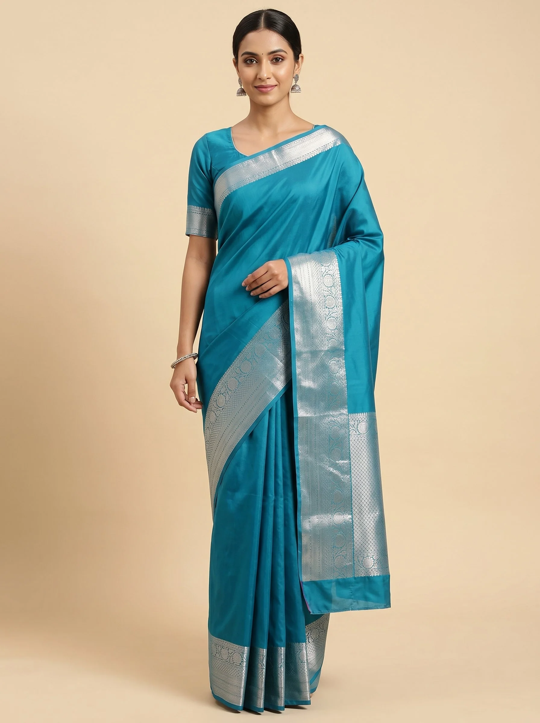 Mustard Gold Handloom Saree