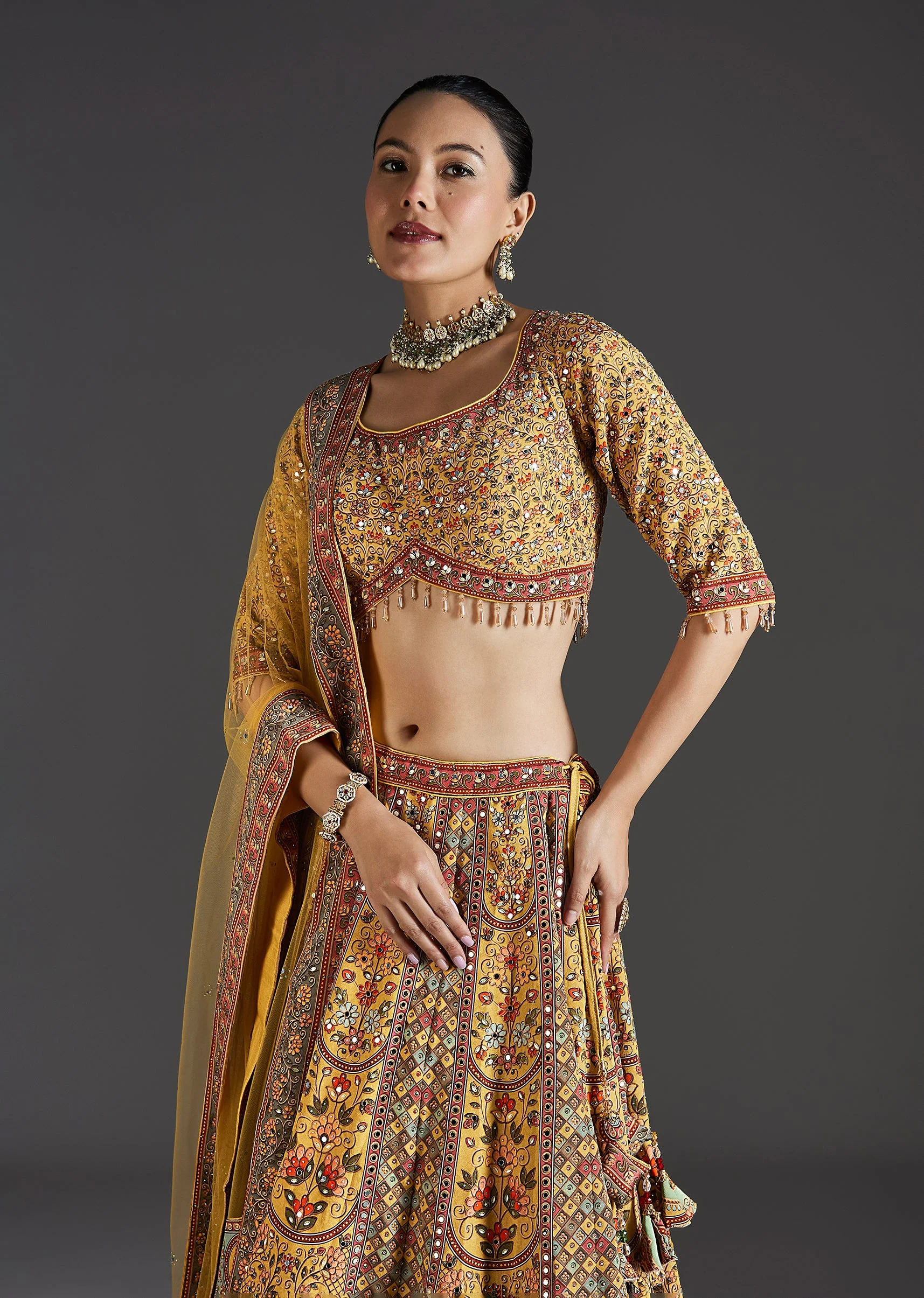 Mustard Yellow Glow With Mirror Shine - Image 5