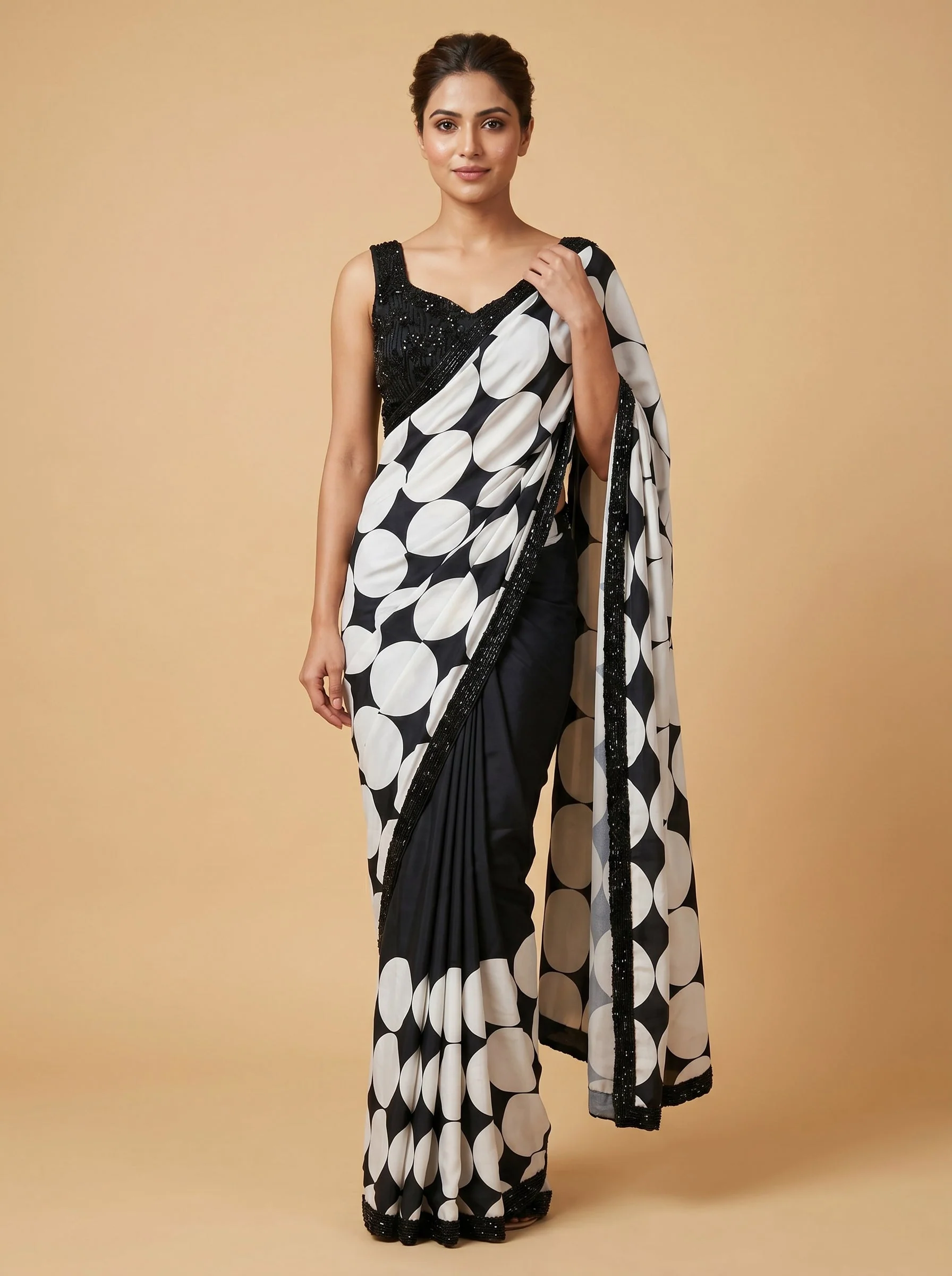 Noir Black Radiance Saree