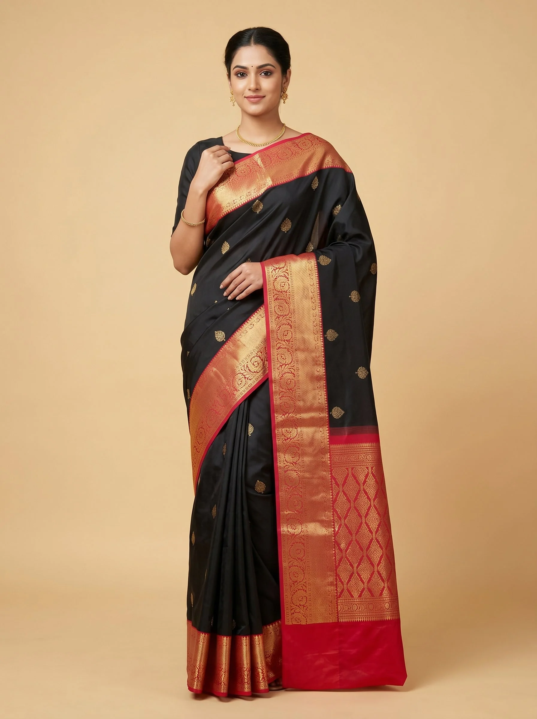 Noir Midnight Glow Saree