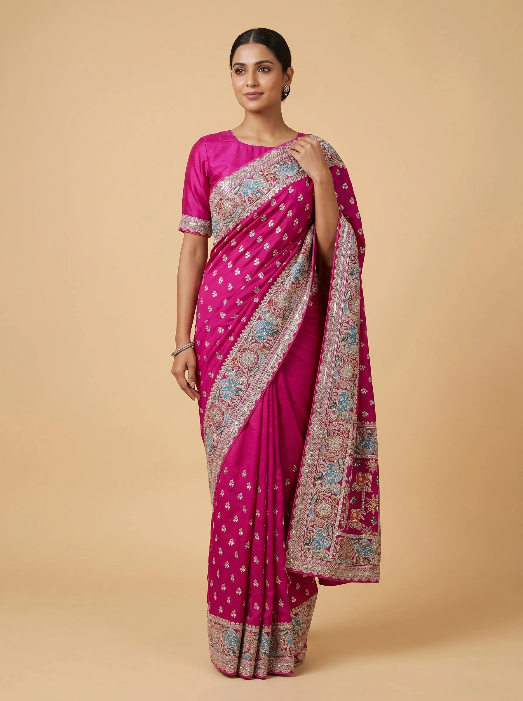 Paisley Keri Handloom Saree