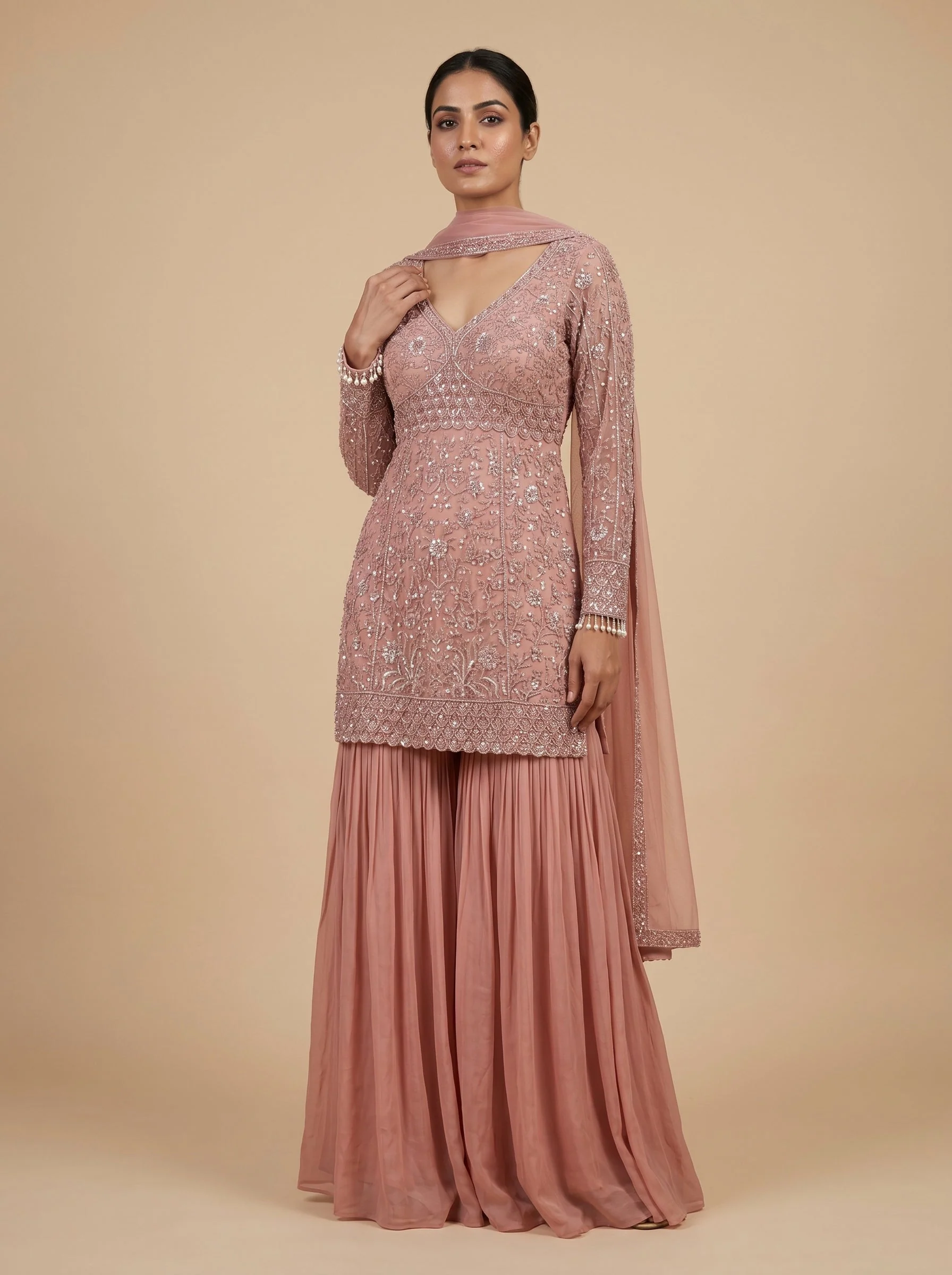 Peach Glow Indogown