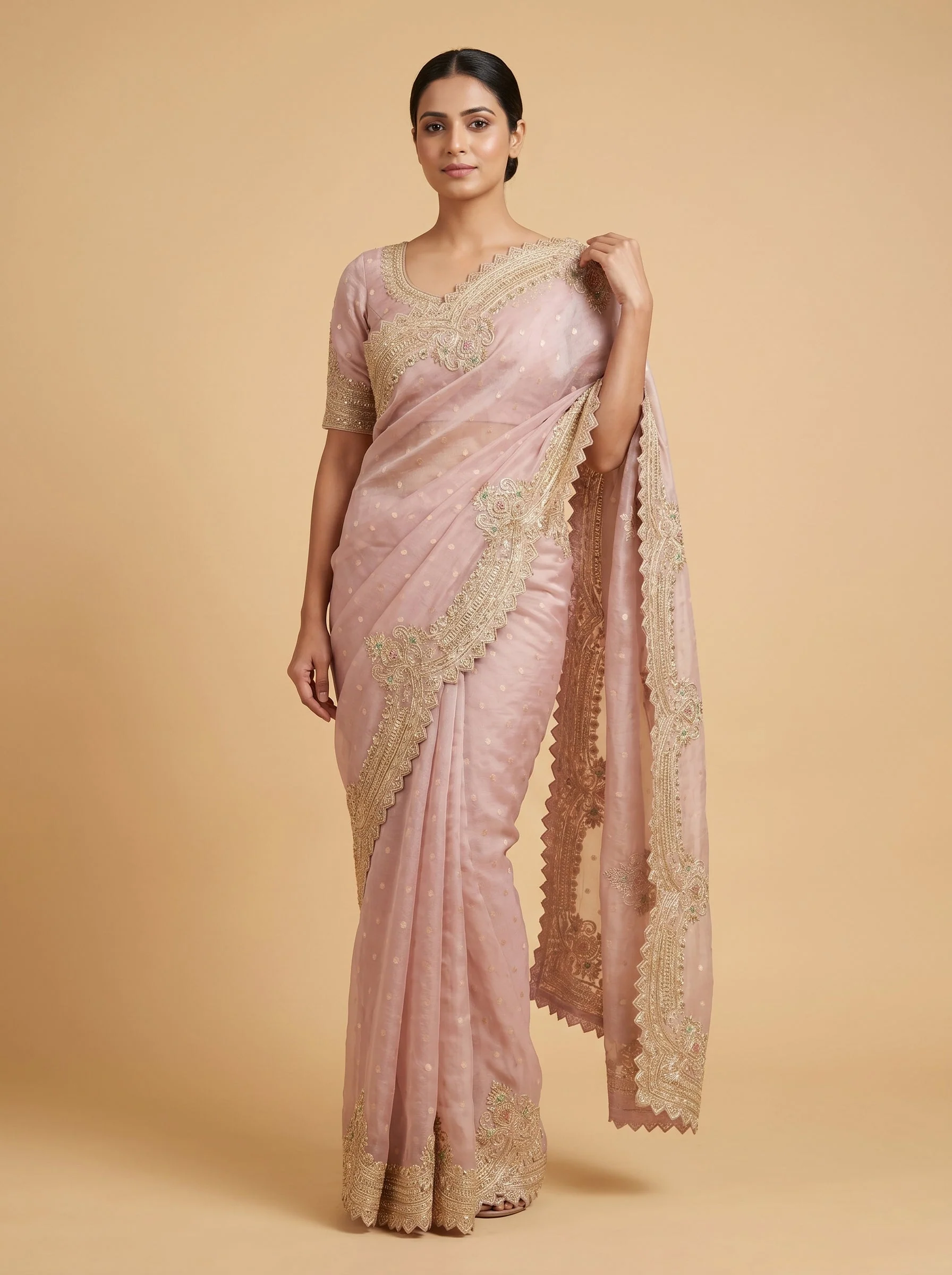 Peach Thread Glow