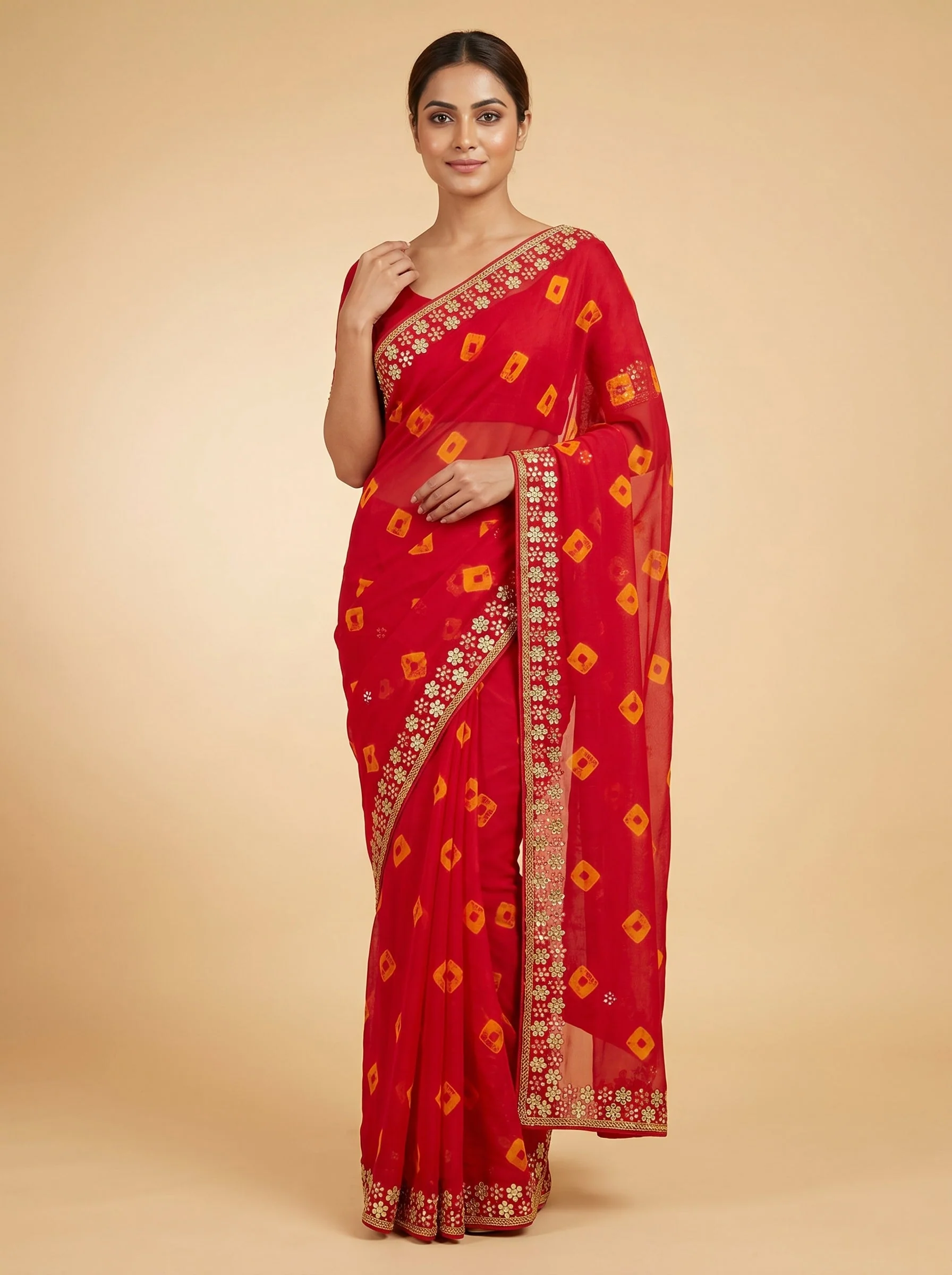 Petal Pink Charm Saree