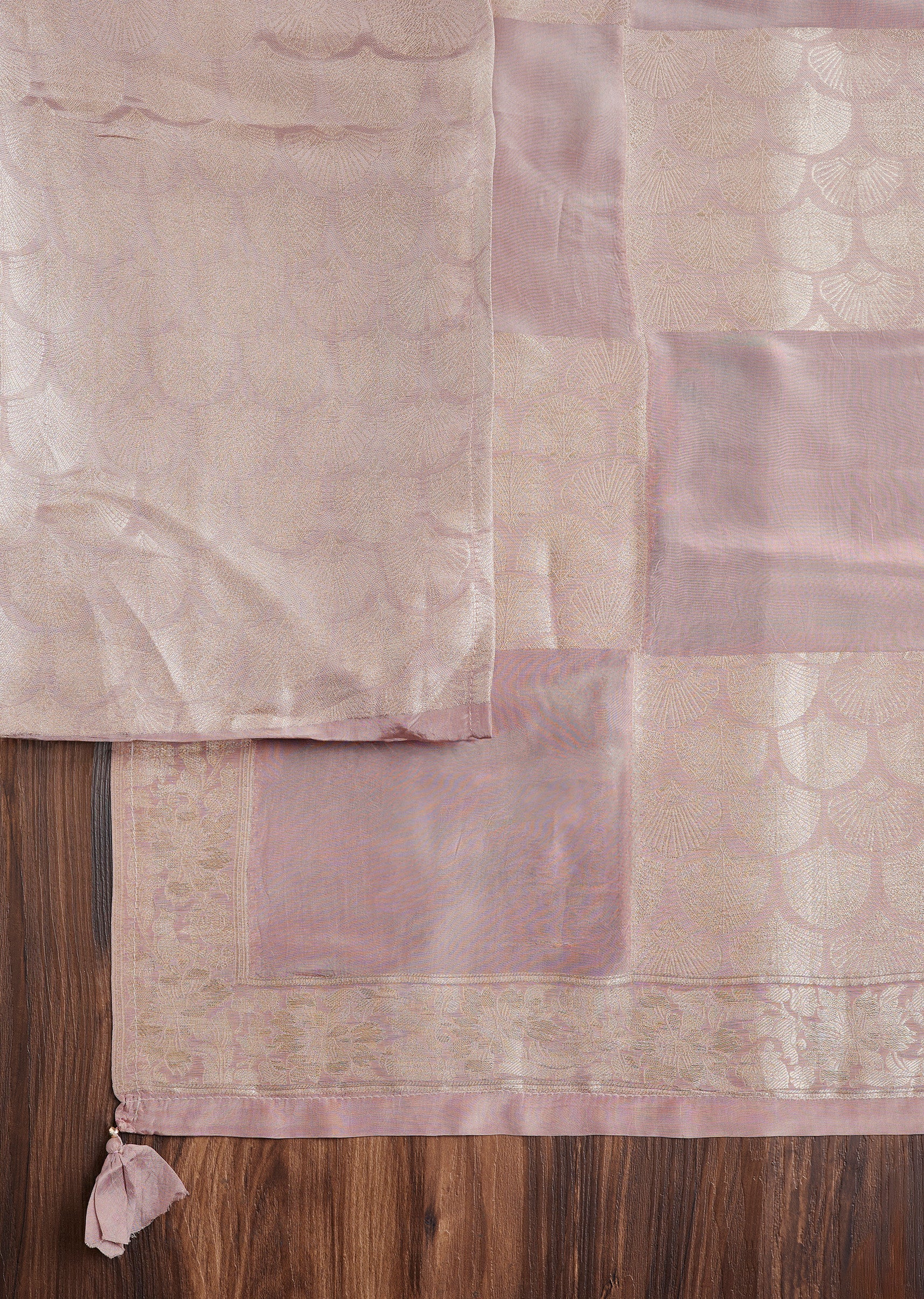 Pink Brocade Suit - Image 3
