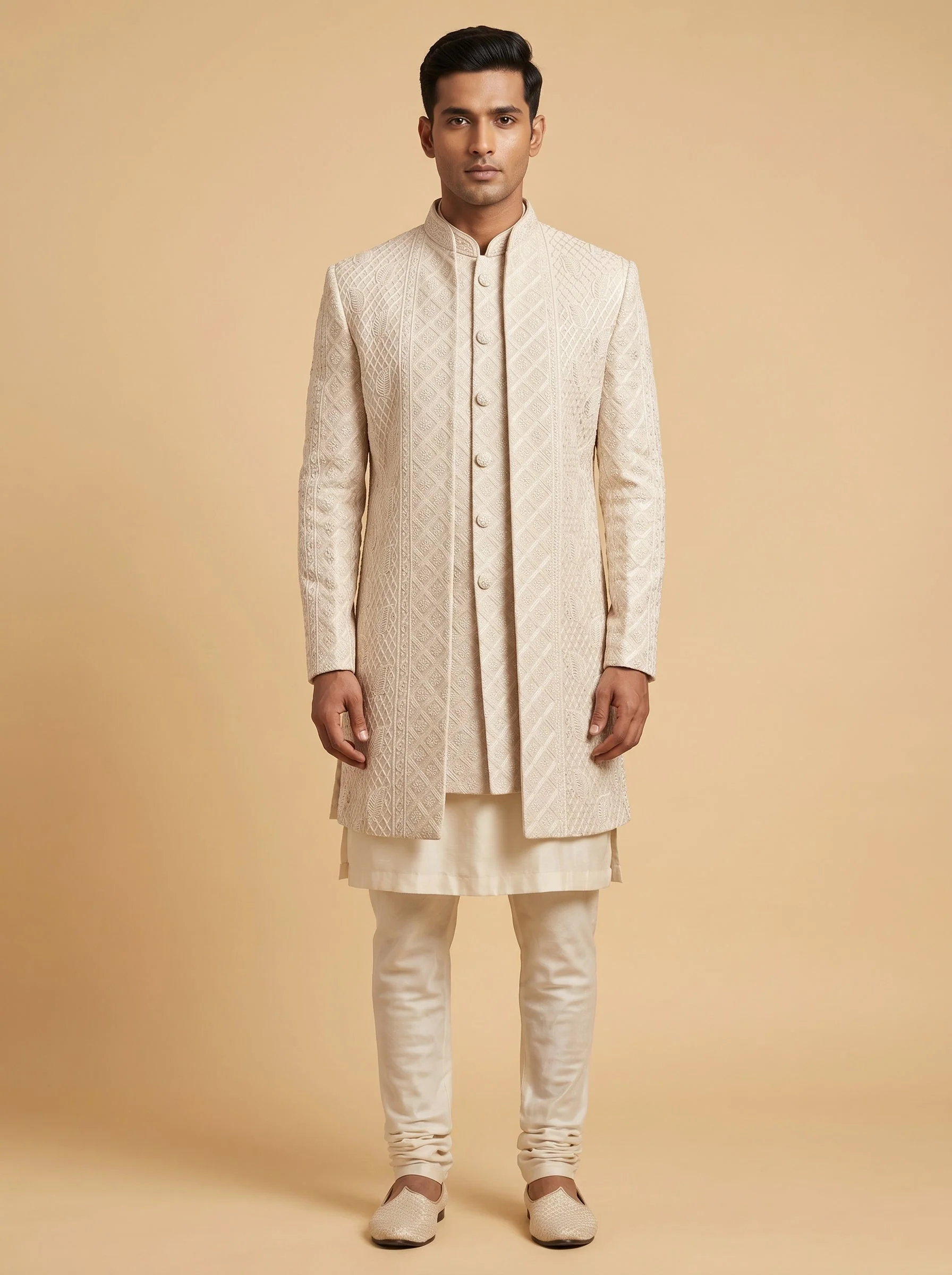 Pink Classic Sherwani